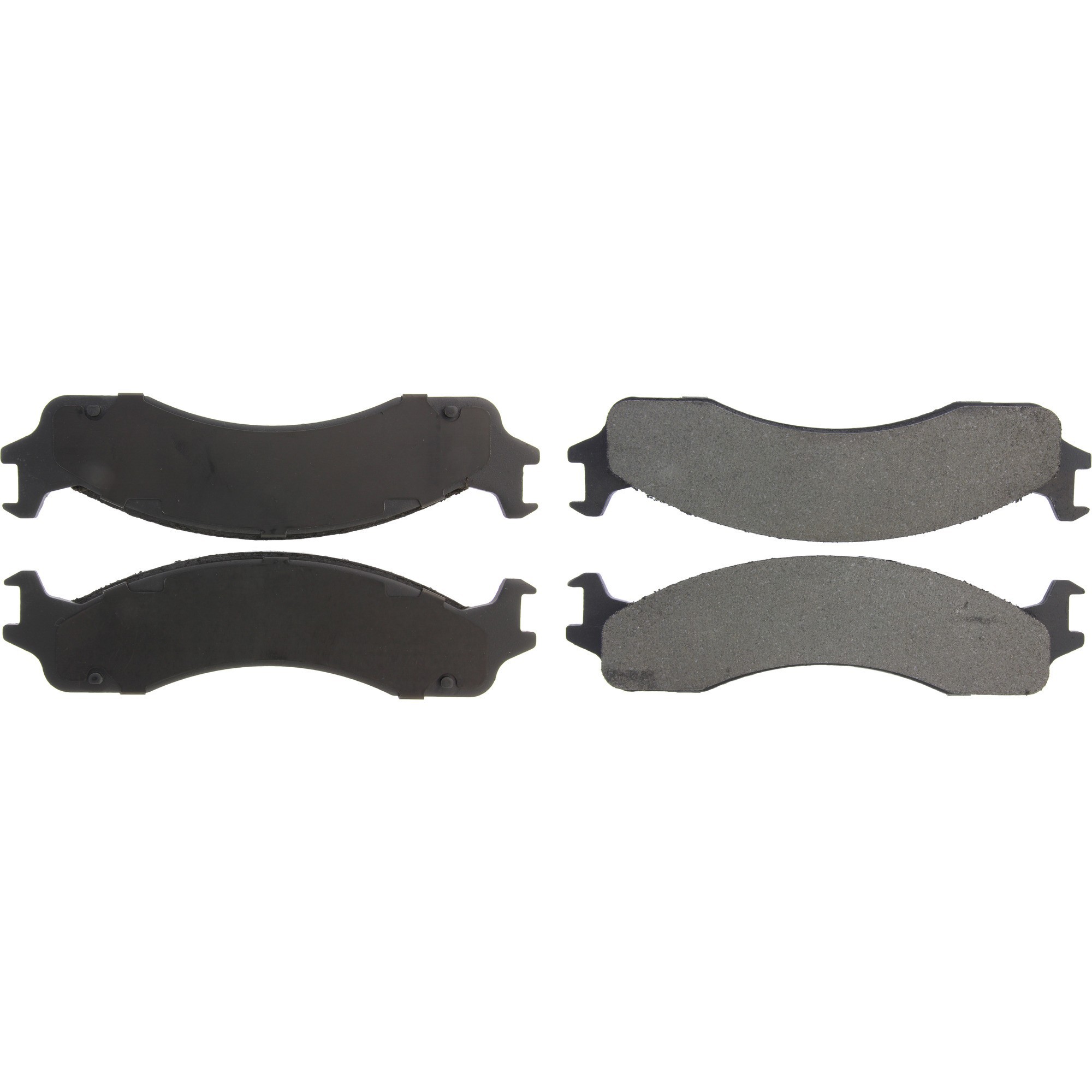 Centric Premium Semi-Metallic Brake Pads with Shims and Hardware