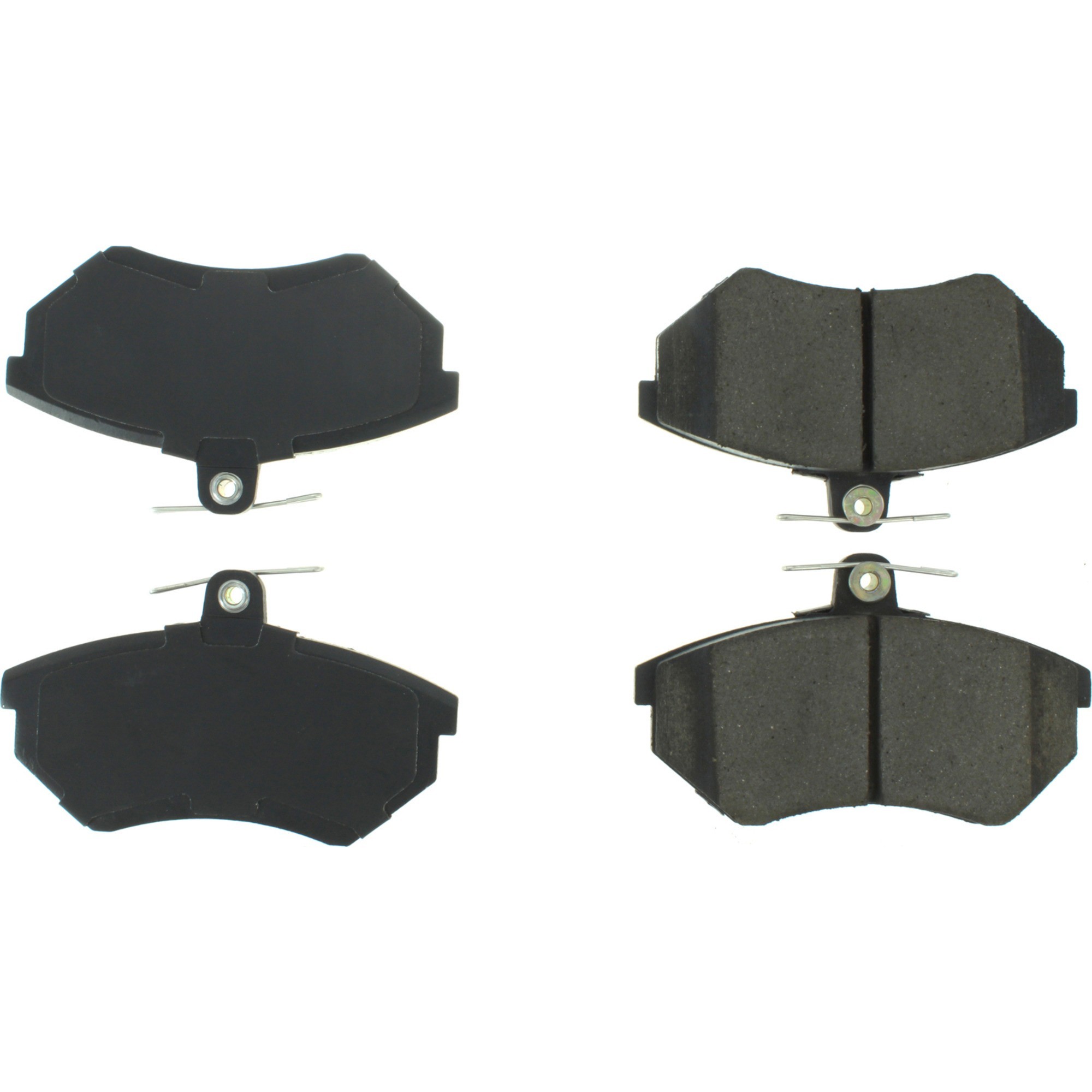 Centric Premium Semi-Metallic Brake Pads with Shims and Hardware