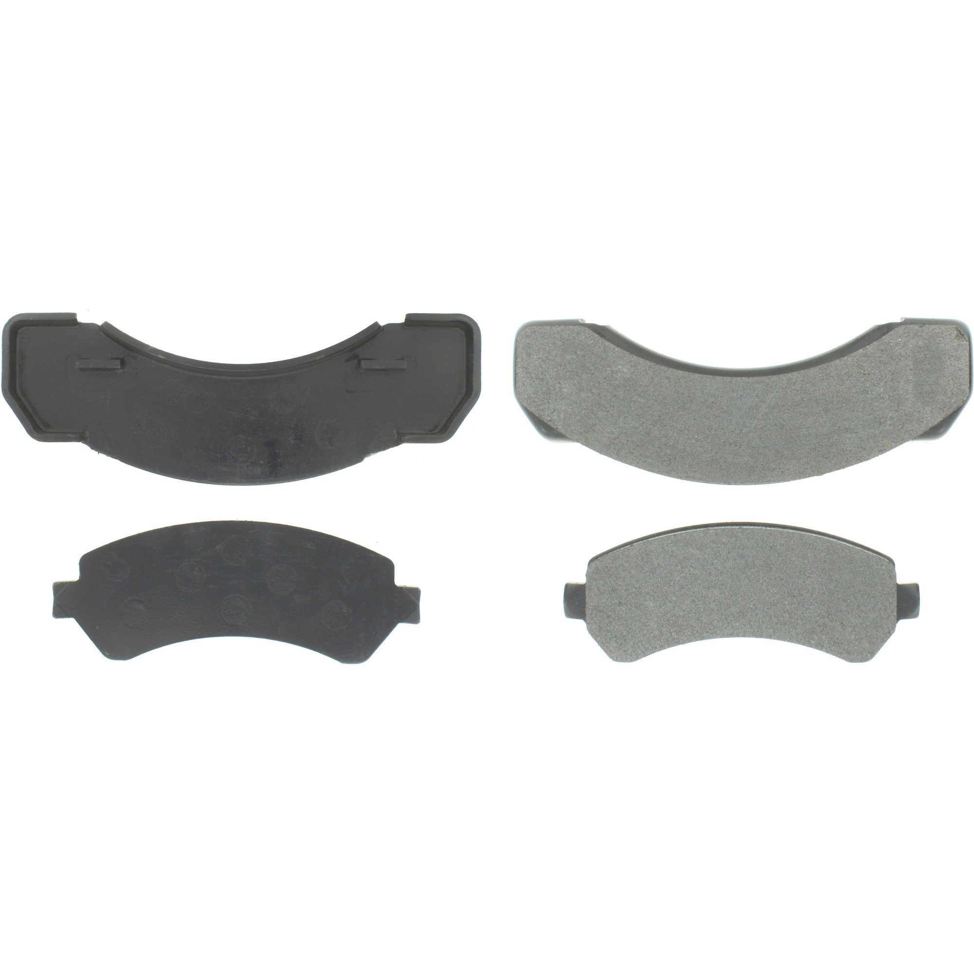 Centric Premium Semi-Metallic Brake Pads with Shims