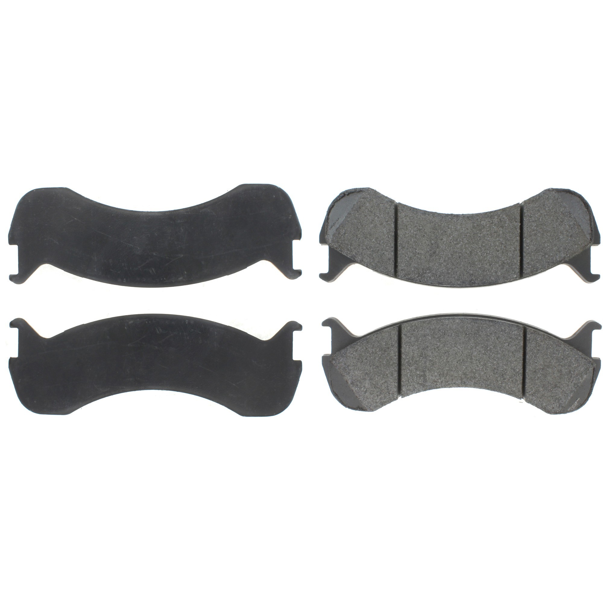 Centric Premium Semi-Metallic Brake Pads with Shims and Hardware