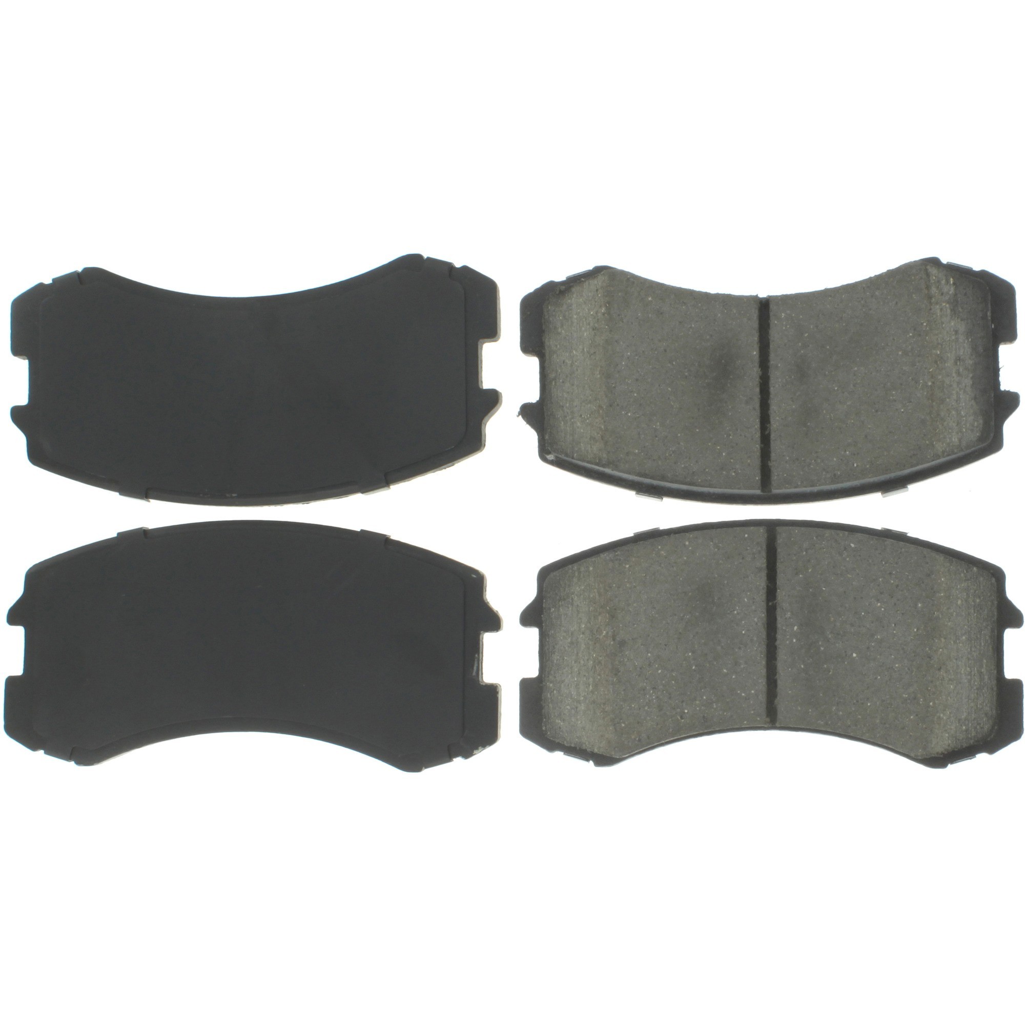 Centric Premium Semi-Metallic Brake Pads with Shims and Hardware