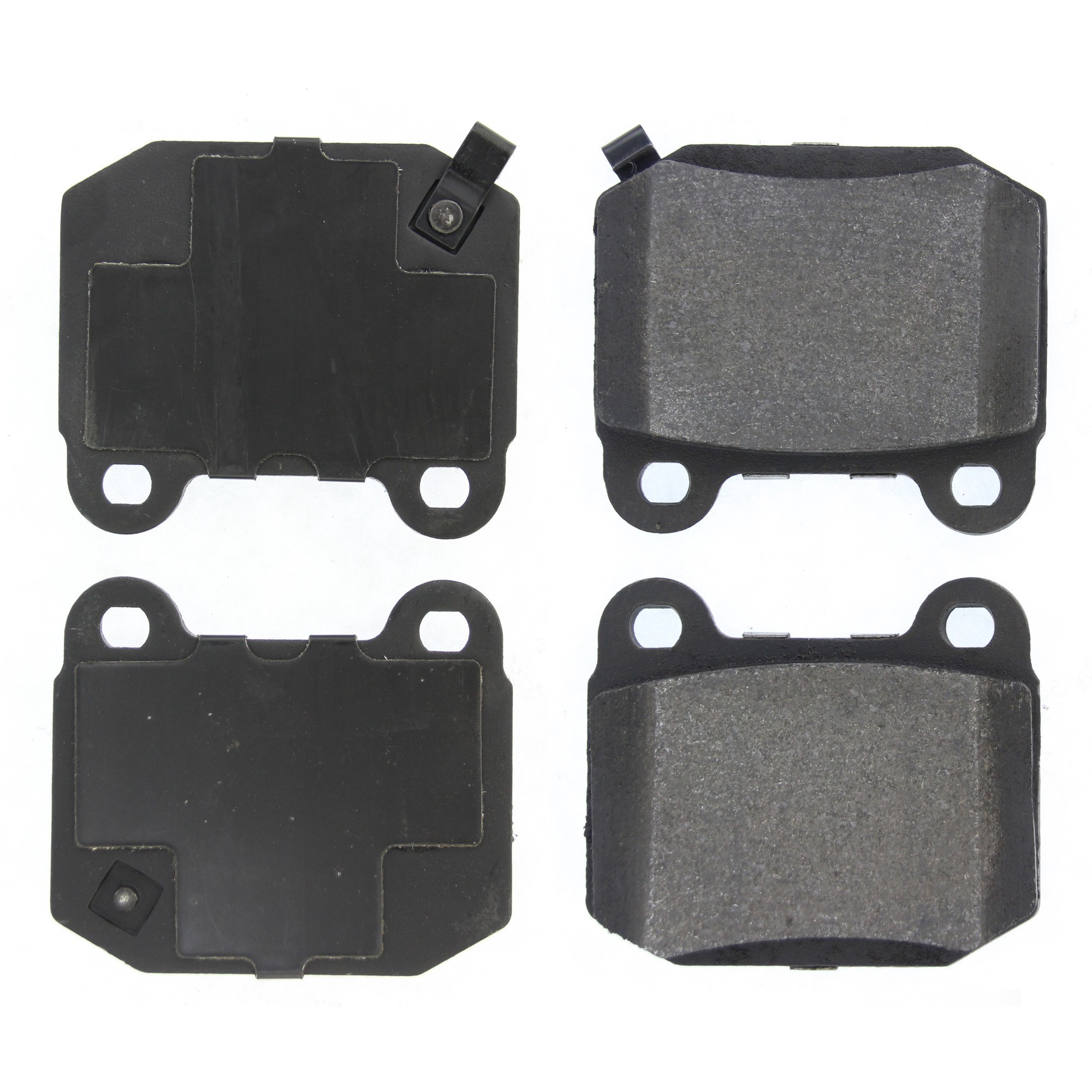 Centric Premium Semi-Metallic Brake Pads with Shims