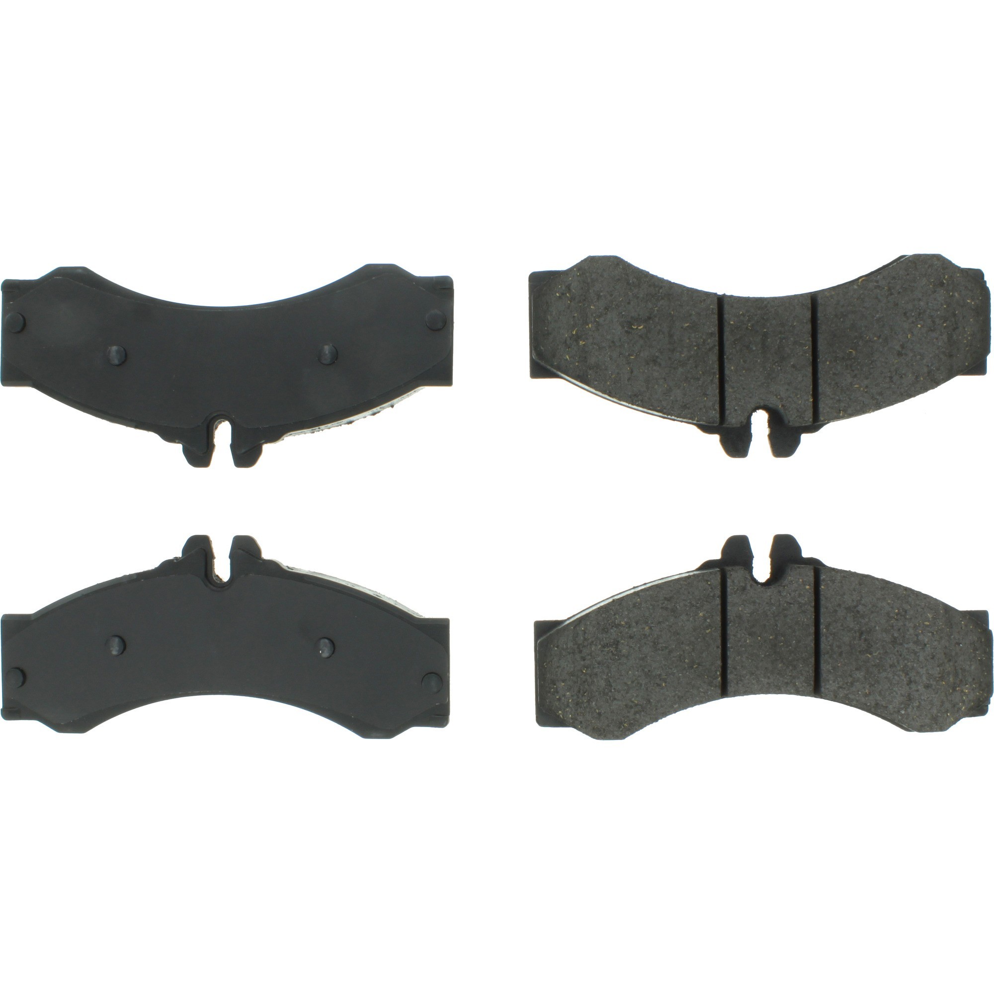 Centric Premium Semi-Metallic Brake Pads with Shims