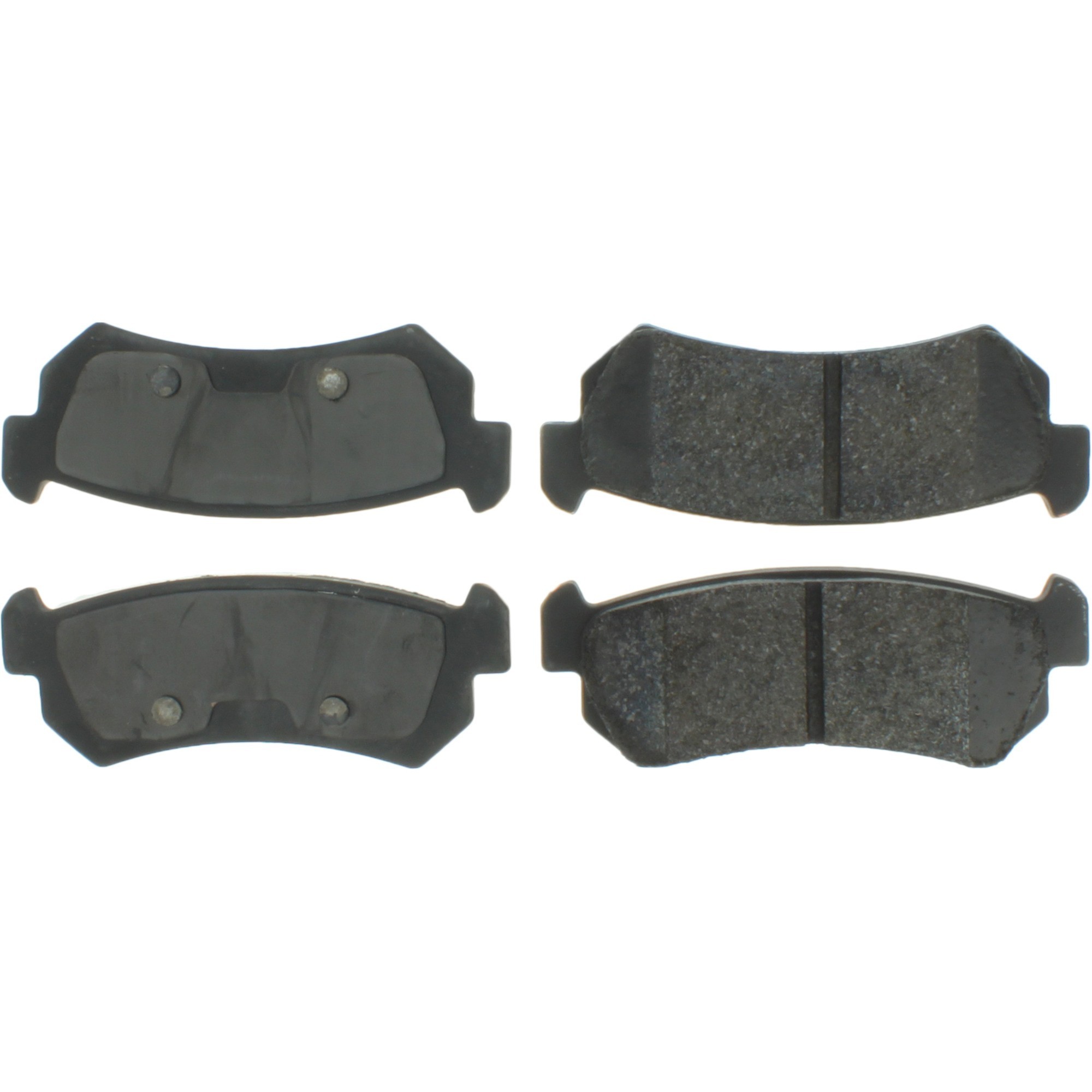 Centric Premium Semi-Metallic Brake Pads with Shims and Hardware