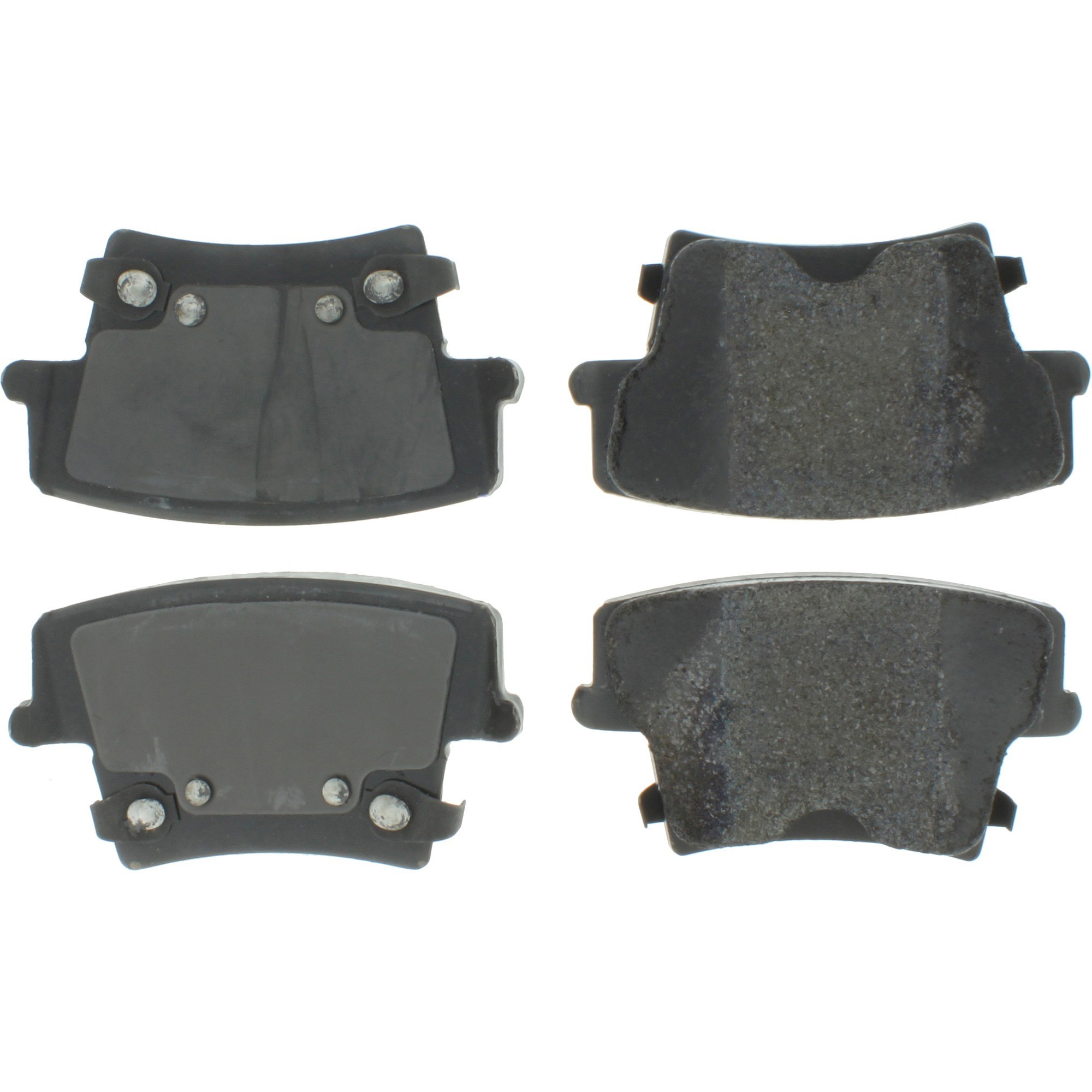 Centric Premium Semi-Metallic Brake Pads with Shims and Hardware