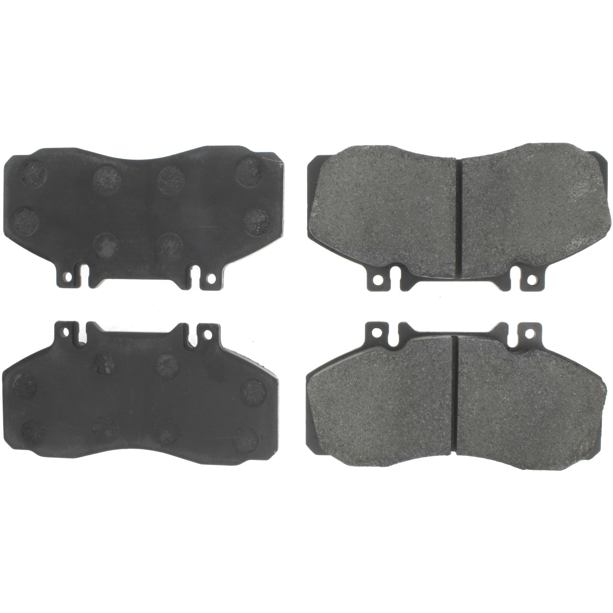 Centric Premium Semi-Metallic Brake Pads with Shims