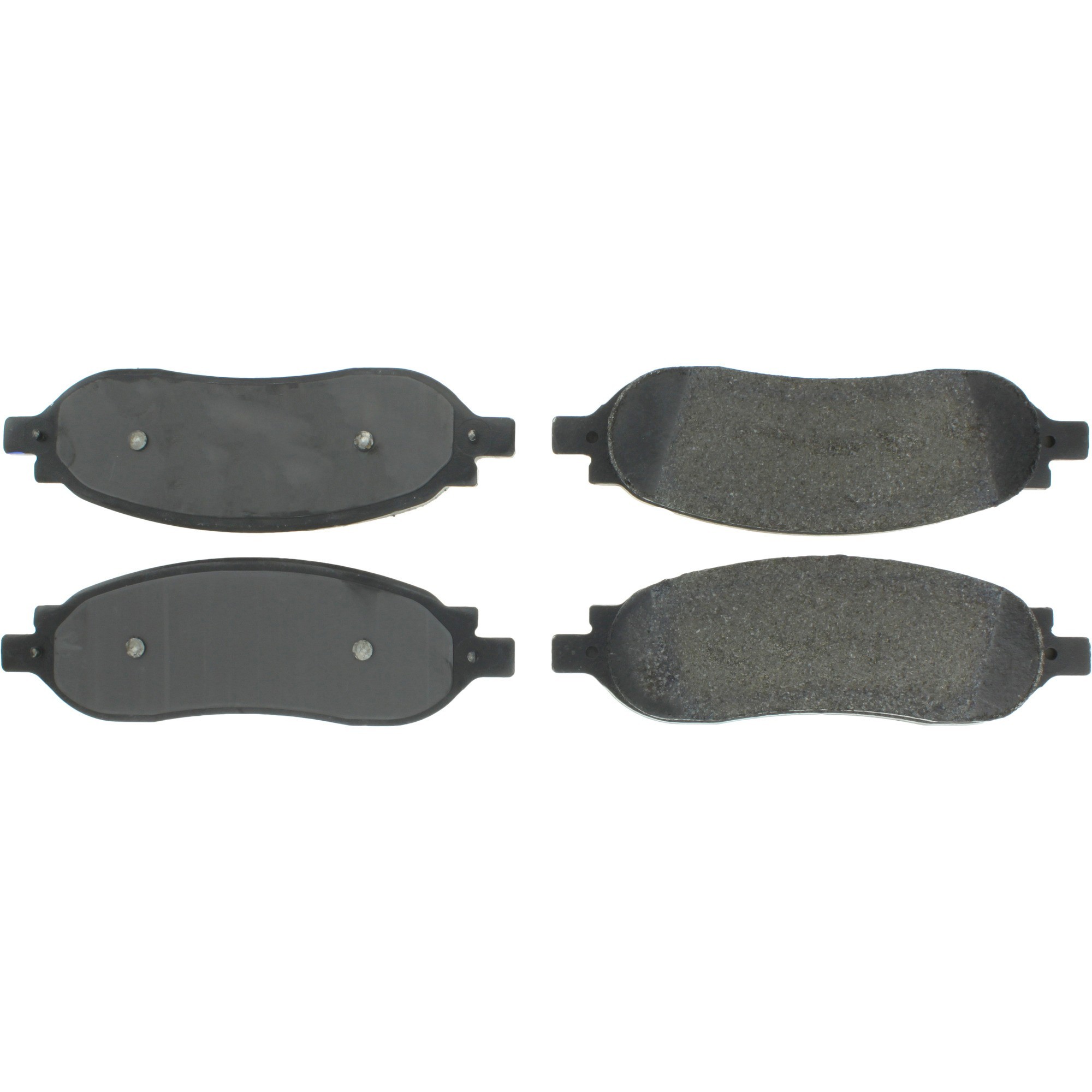 Centric Premium Semi-Metallic Brake Pads with Shims and Hardware