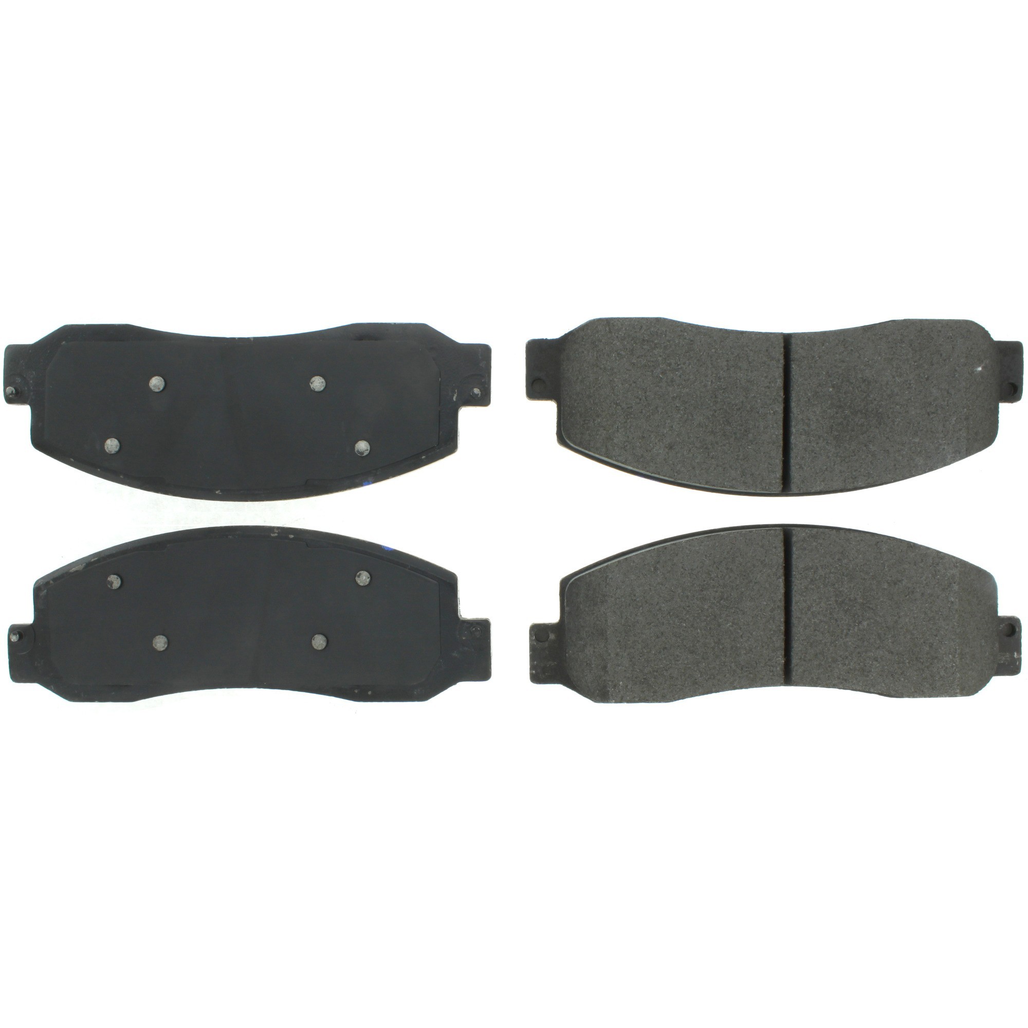 Centric Premium Semi-Metallic Brake Pads with Shims and Hardware