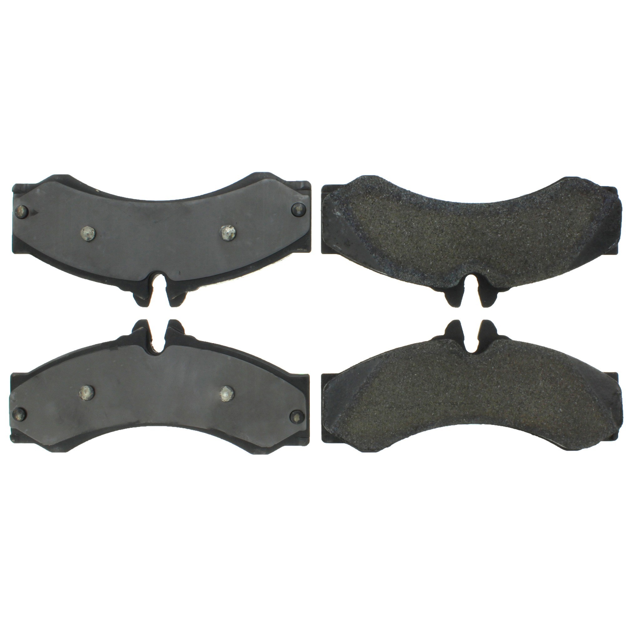 Centric Premium Semi-Metallic Brake Pads with Shims