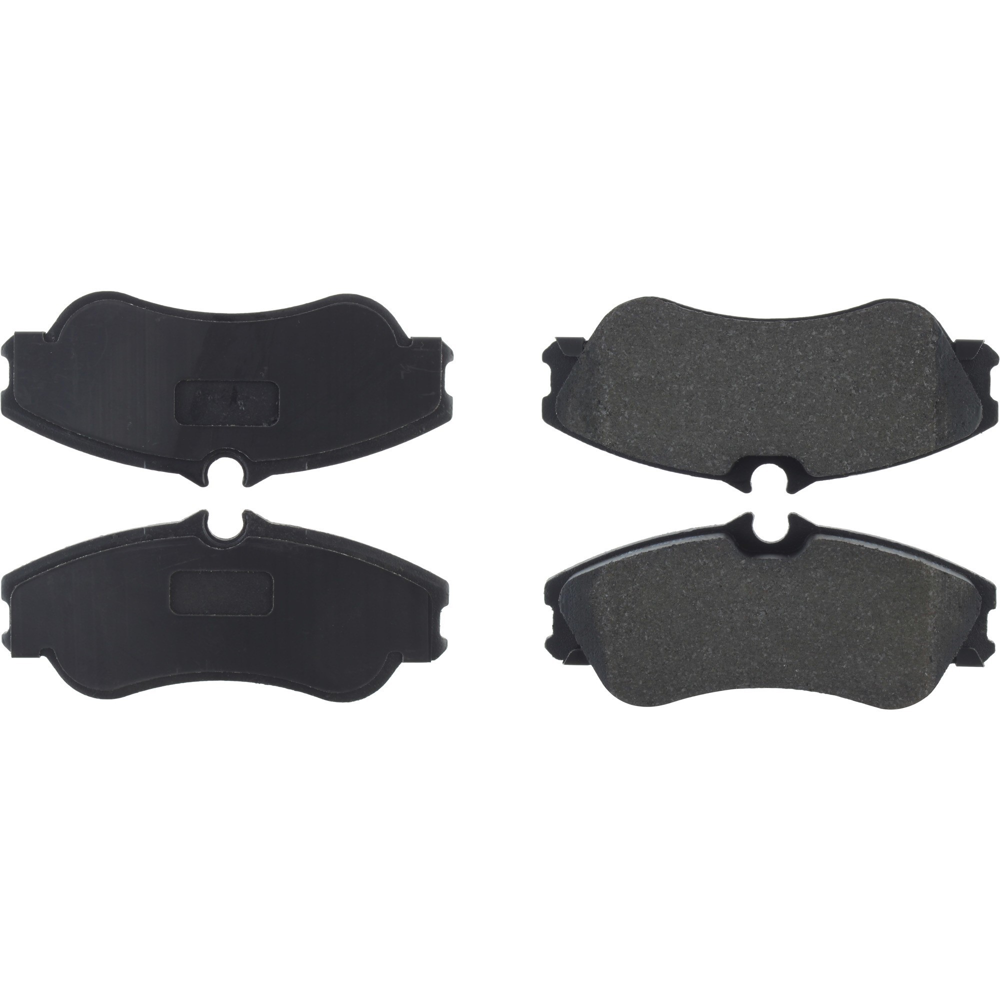 Centric Premium Semi-Metallic Brake Pads with Shims