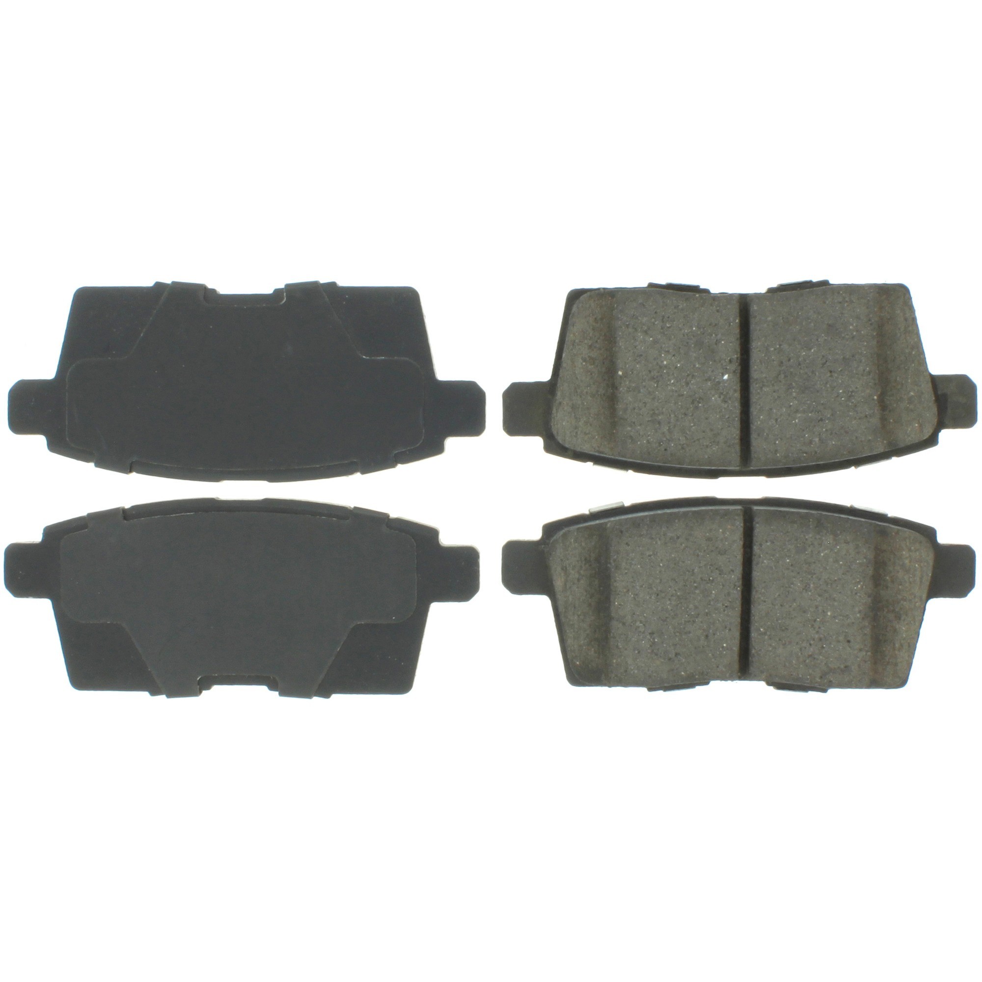 Centric Premium Semi-Metallic Brake Pads with Shims and Hardware