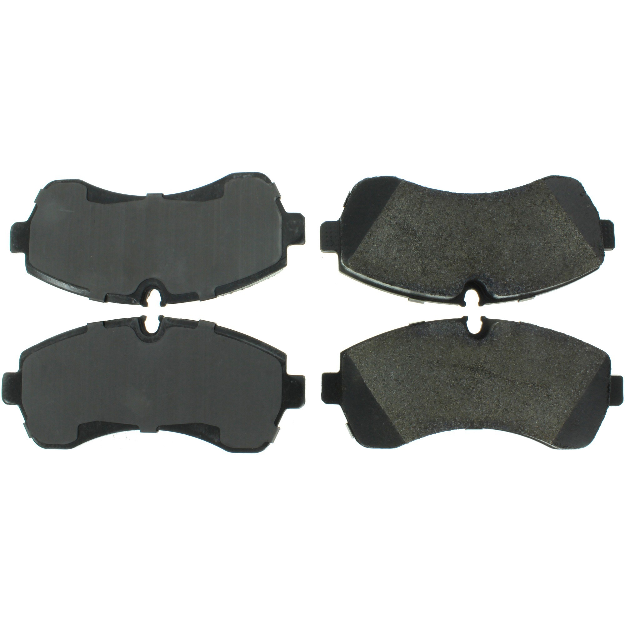 Centric Premium Semi-Metallic Brake Pads with Shims and Hardware