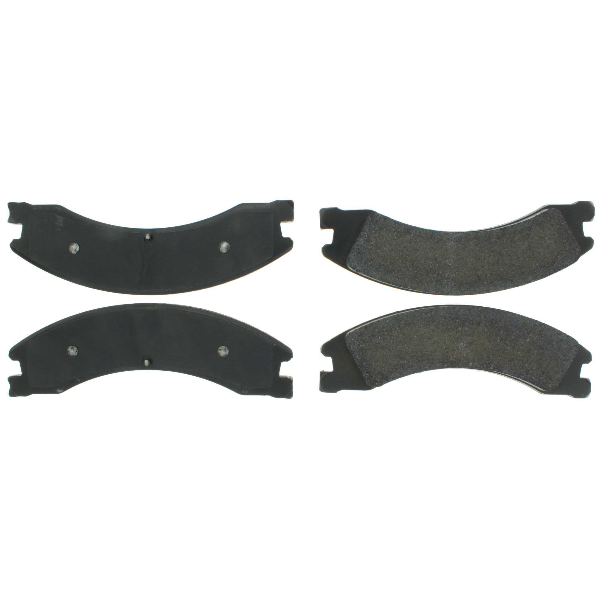 Centric Premium Semi-Metallic Brake Pads with Shims and Hardware