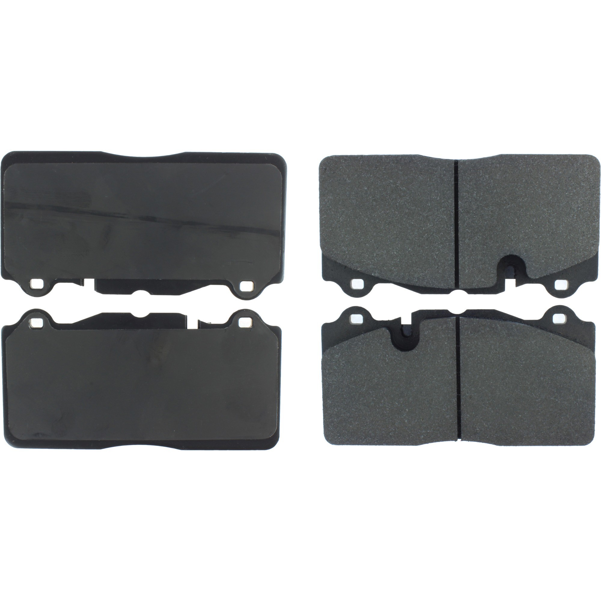 Centric Premium Semi-Metallic Brake Pads with Shims and Hardware