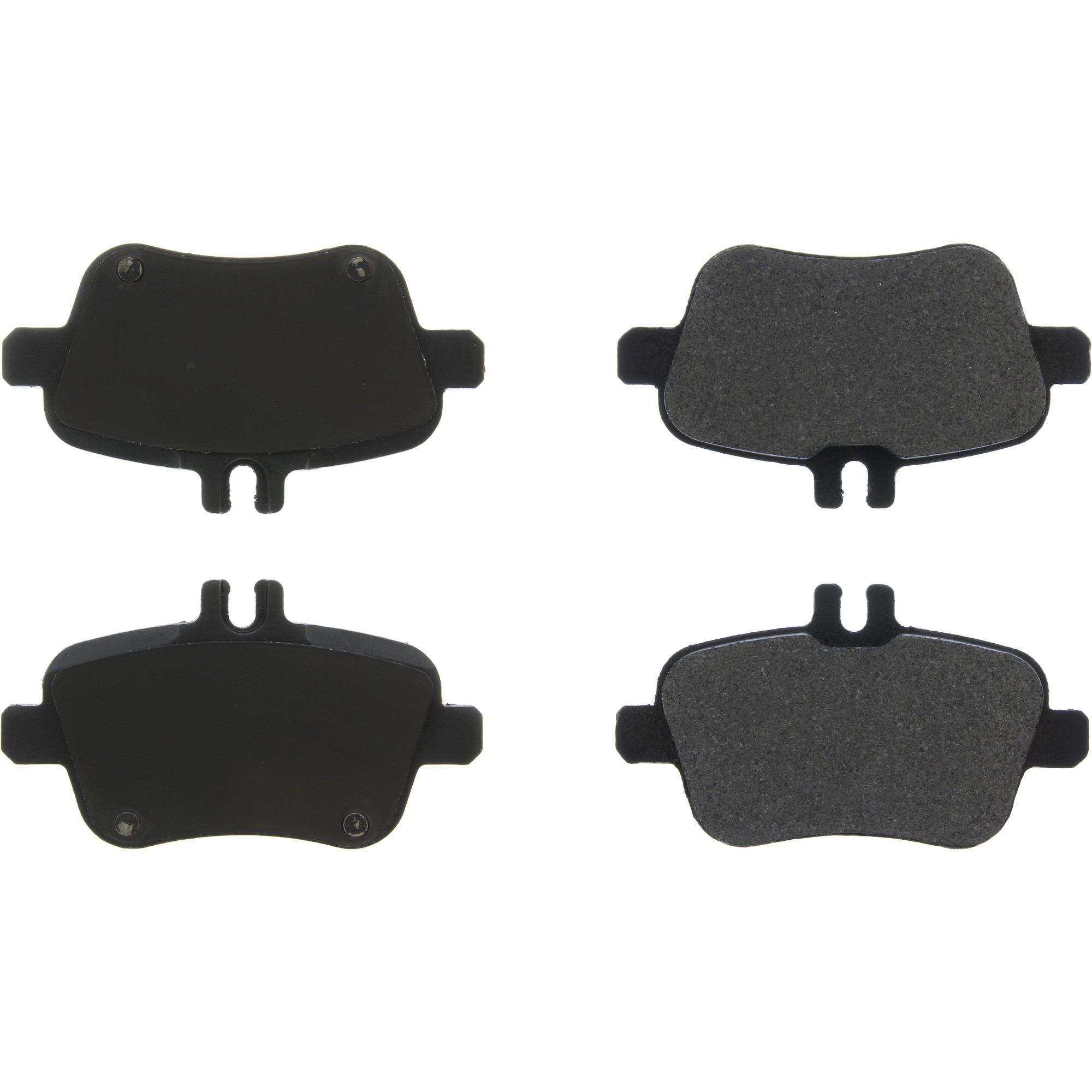 Centric Premium Semi-Metallic Brake Pads with Shims and Hardware