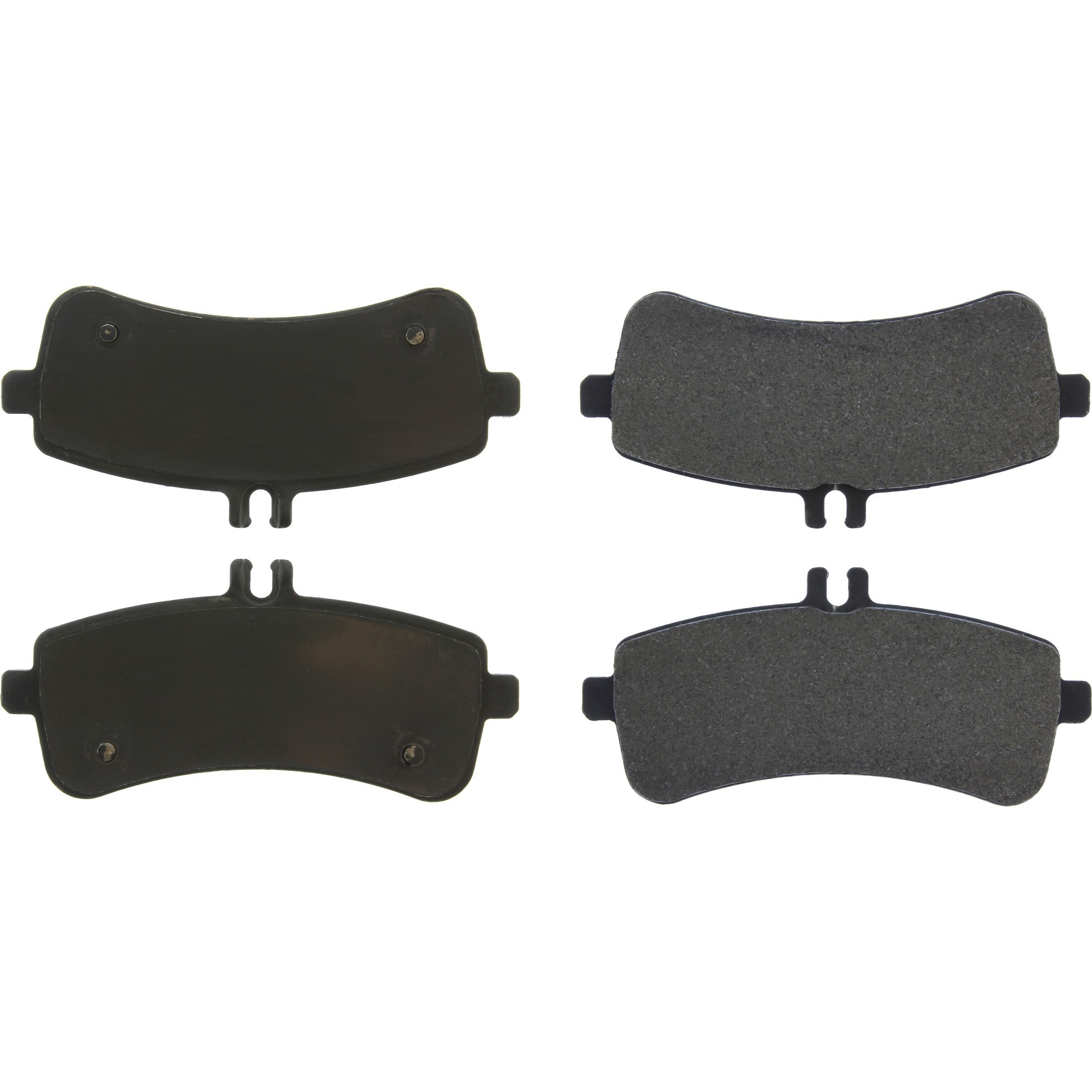 Centric Premium Semi-Metallic Brake Pads with Shims and Hardware