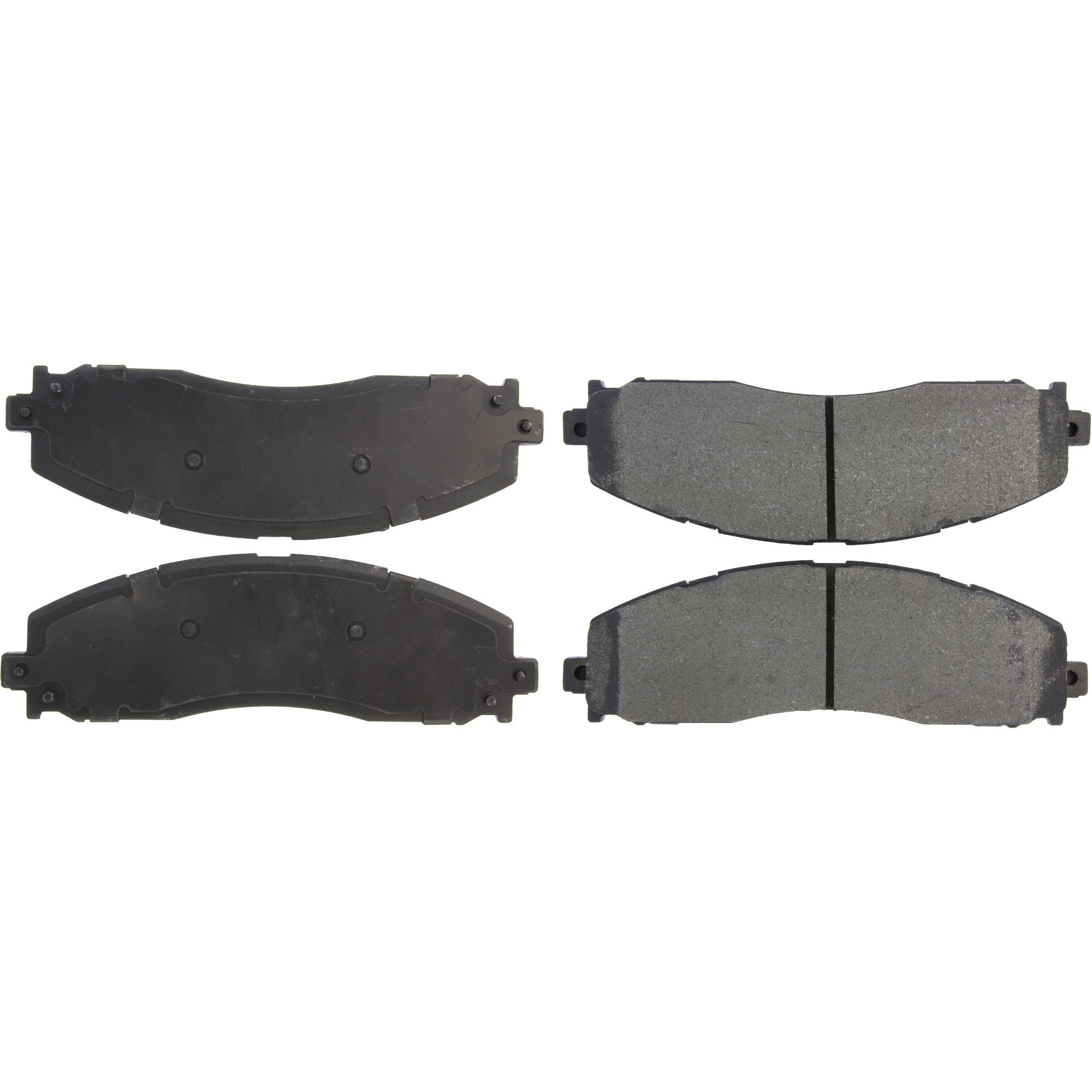 Centric Premium Semi-Metallic Brake Pads with Shims and Hardware