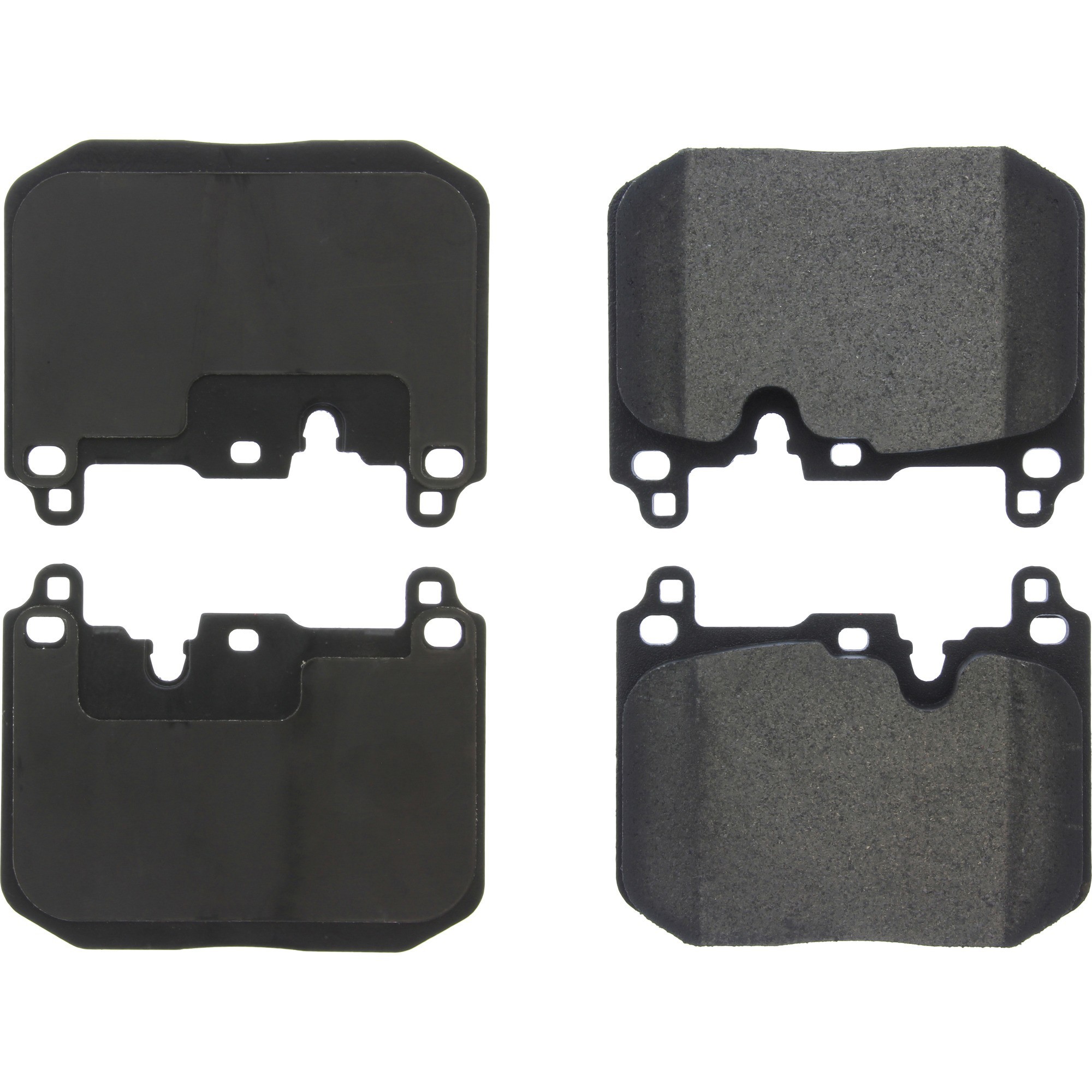 Centric Premium Semi-Metallic Brake Pads with Shims