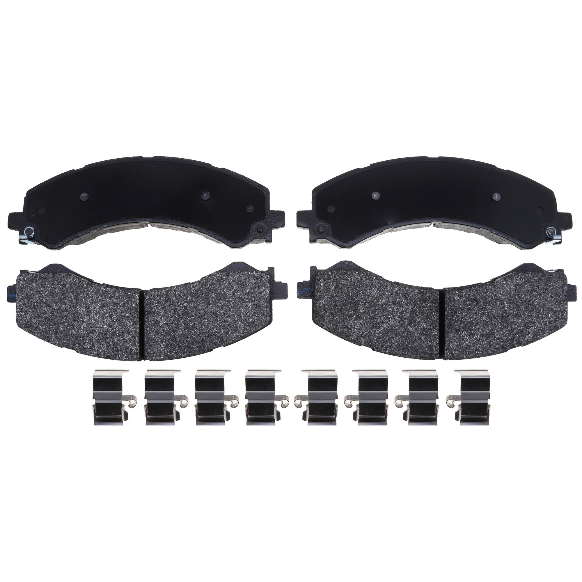 Centric Premium Semi-Metallic Brake Pads with Shims