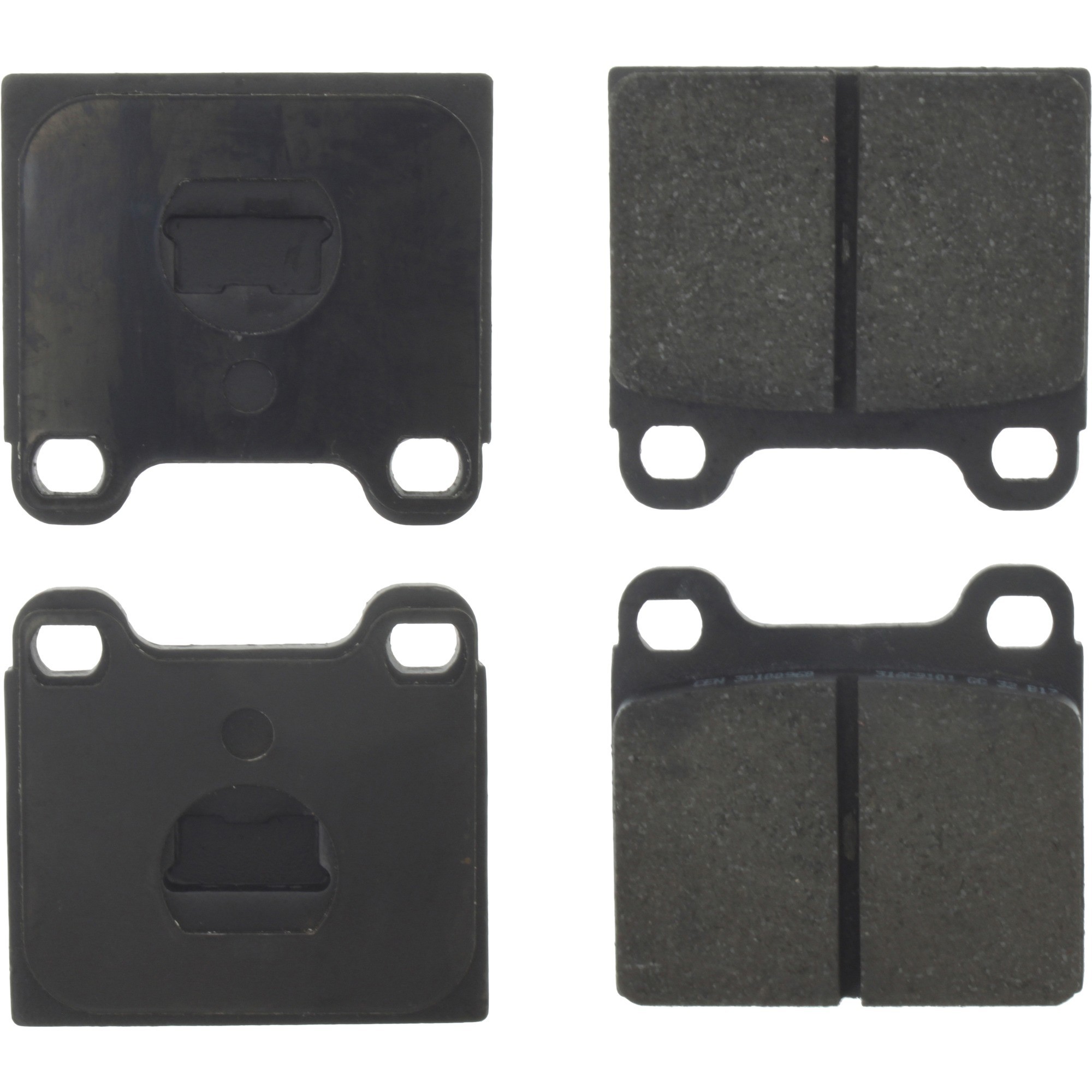 Centric Premium Ceramic Brake Pads with Shims