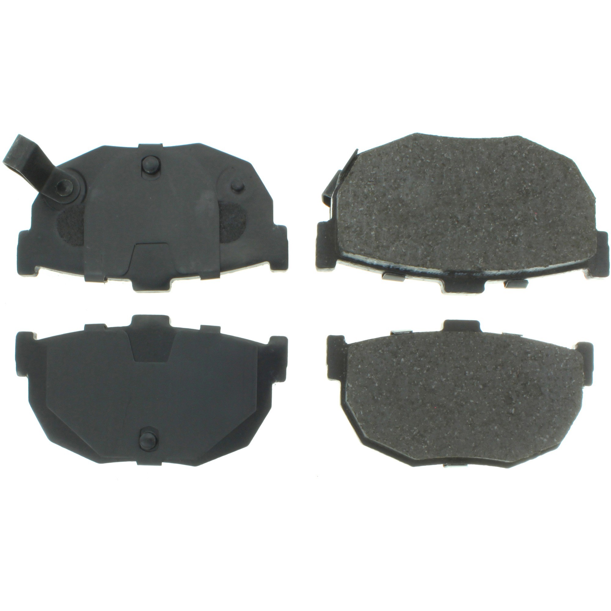 Centric Premium Ceramic Brake Pads with Shims and Hardware