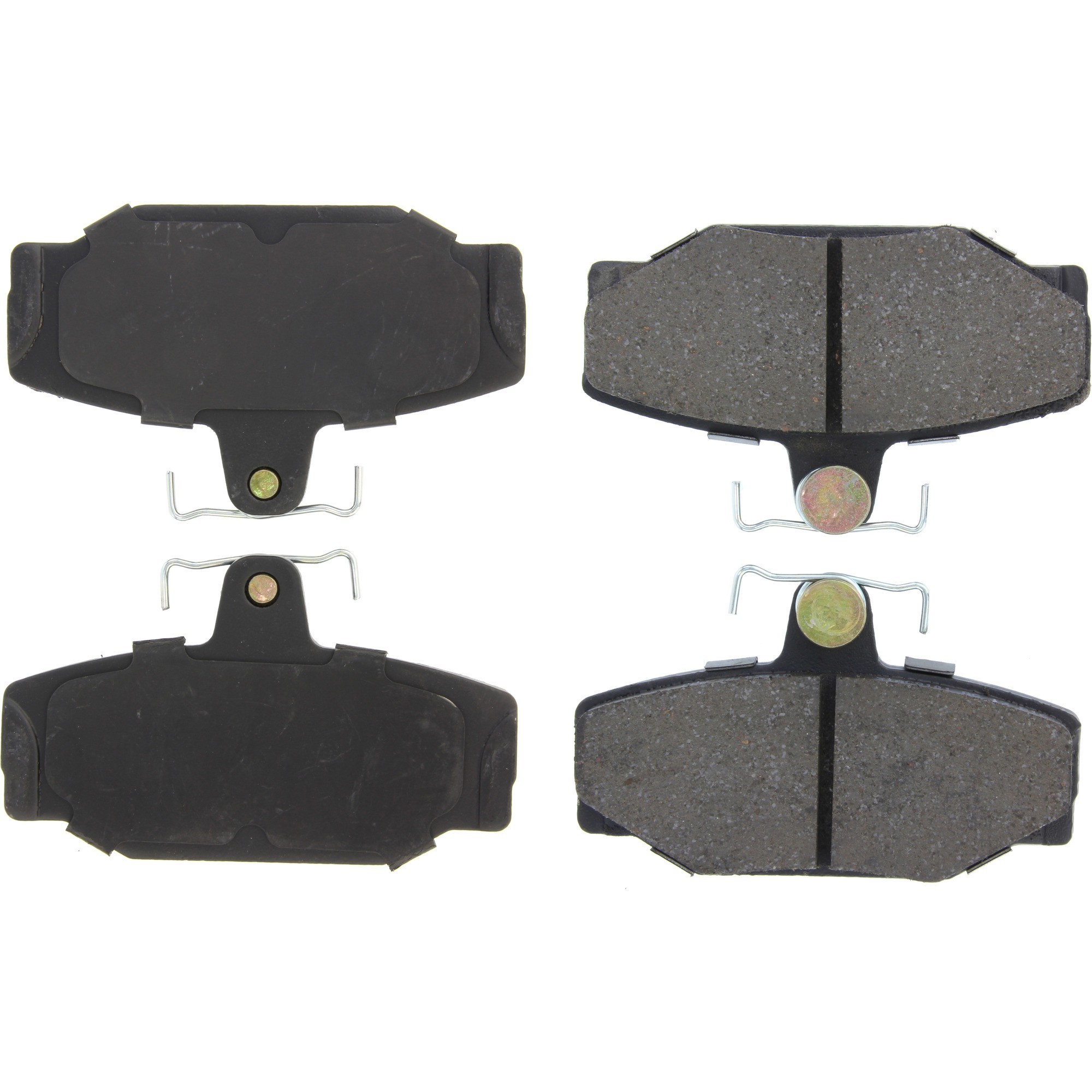 Centric Premium Ceramic Brake Pads with Shims and Hardware