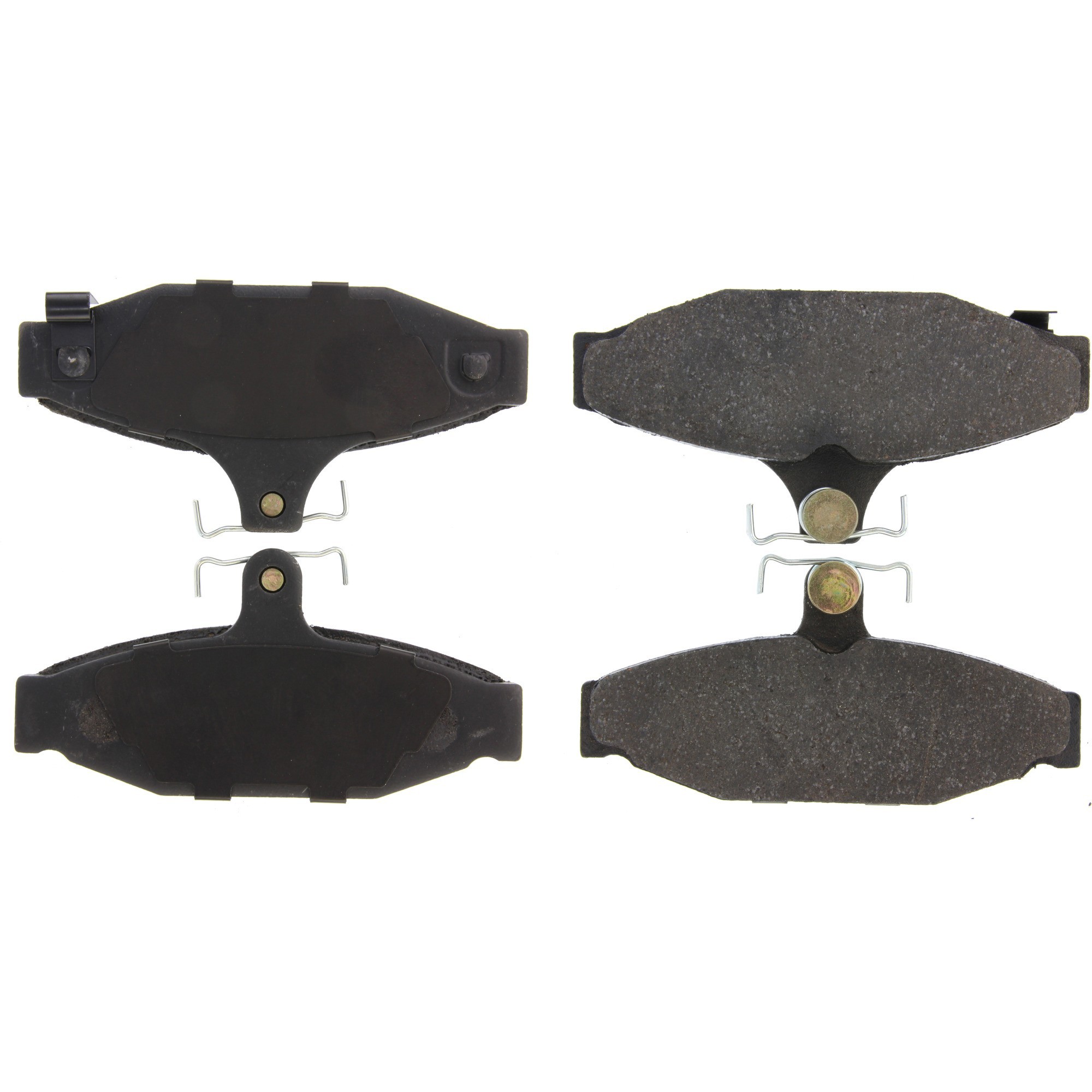Centric Premium Ceramic Brake Pads with Shims and Hardware