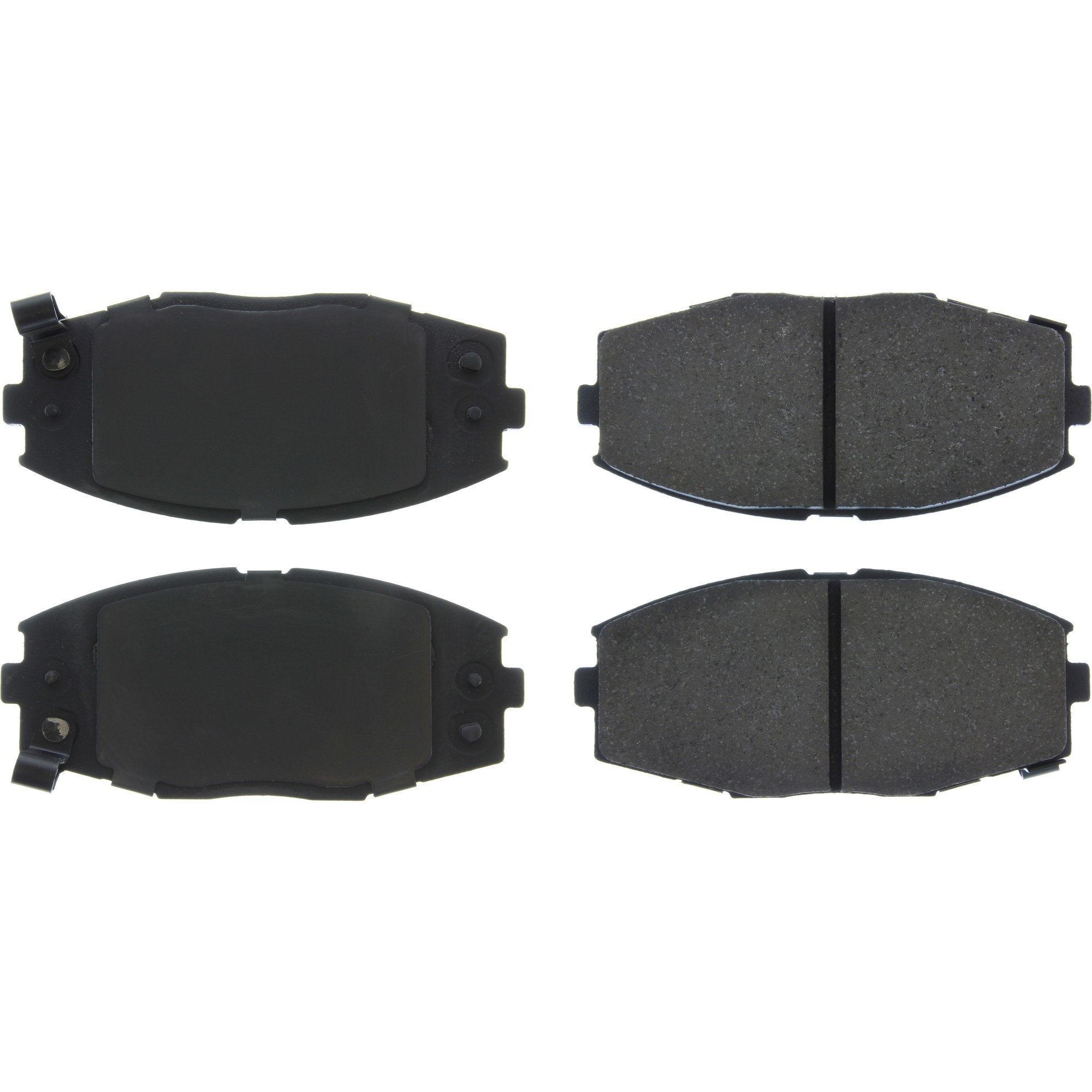 Centric Premium Ceramic Brake Pads with Shims and Hardware