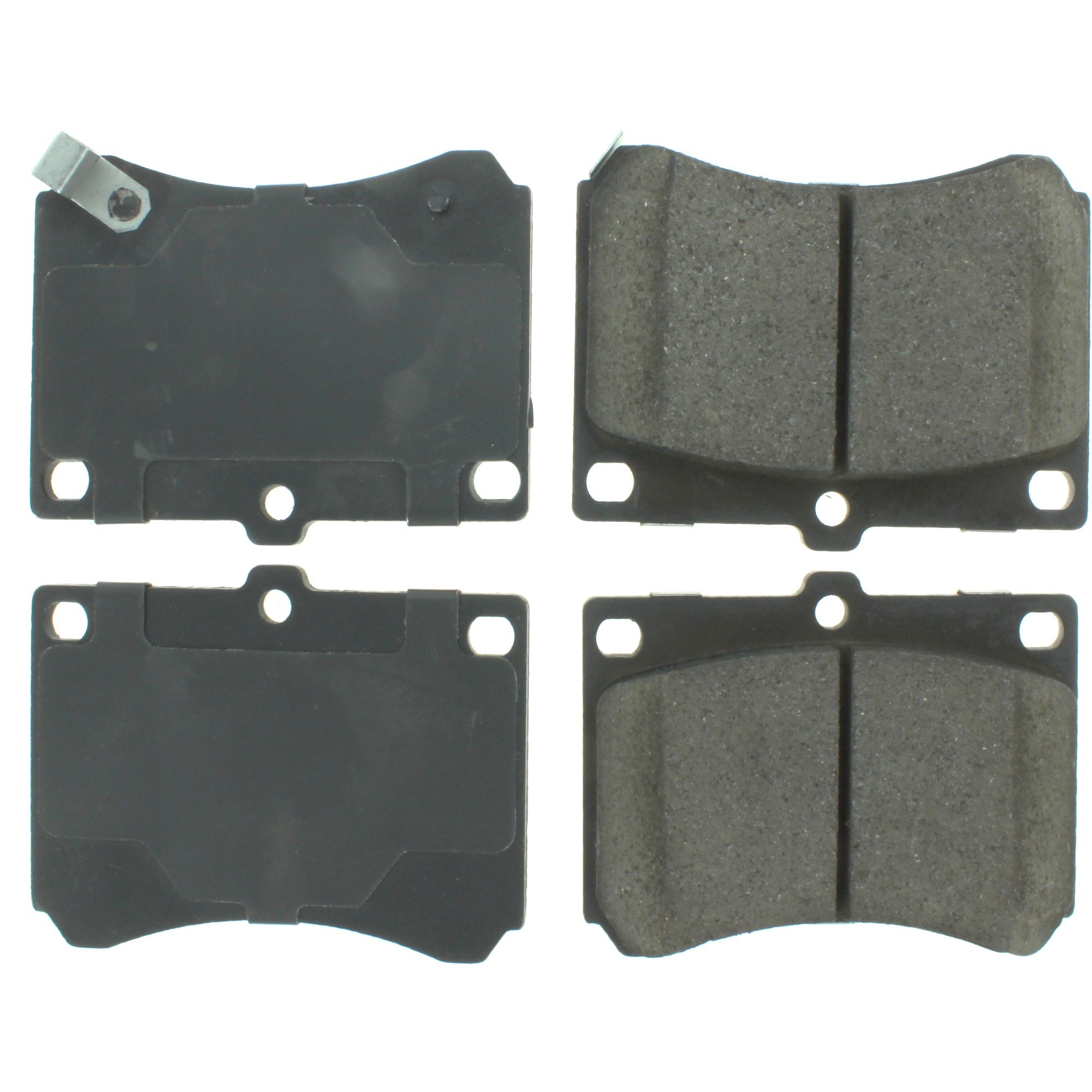 Centric Premium Ceramic Brake Pads with Shims and Hardware