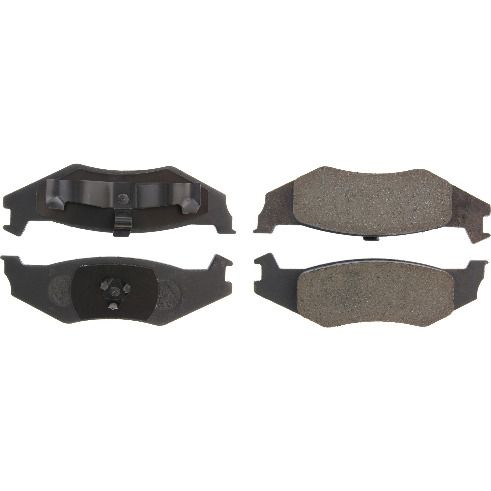 Centric Premium Ceramic Brake Pads with Shims and Hardware