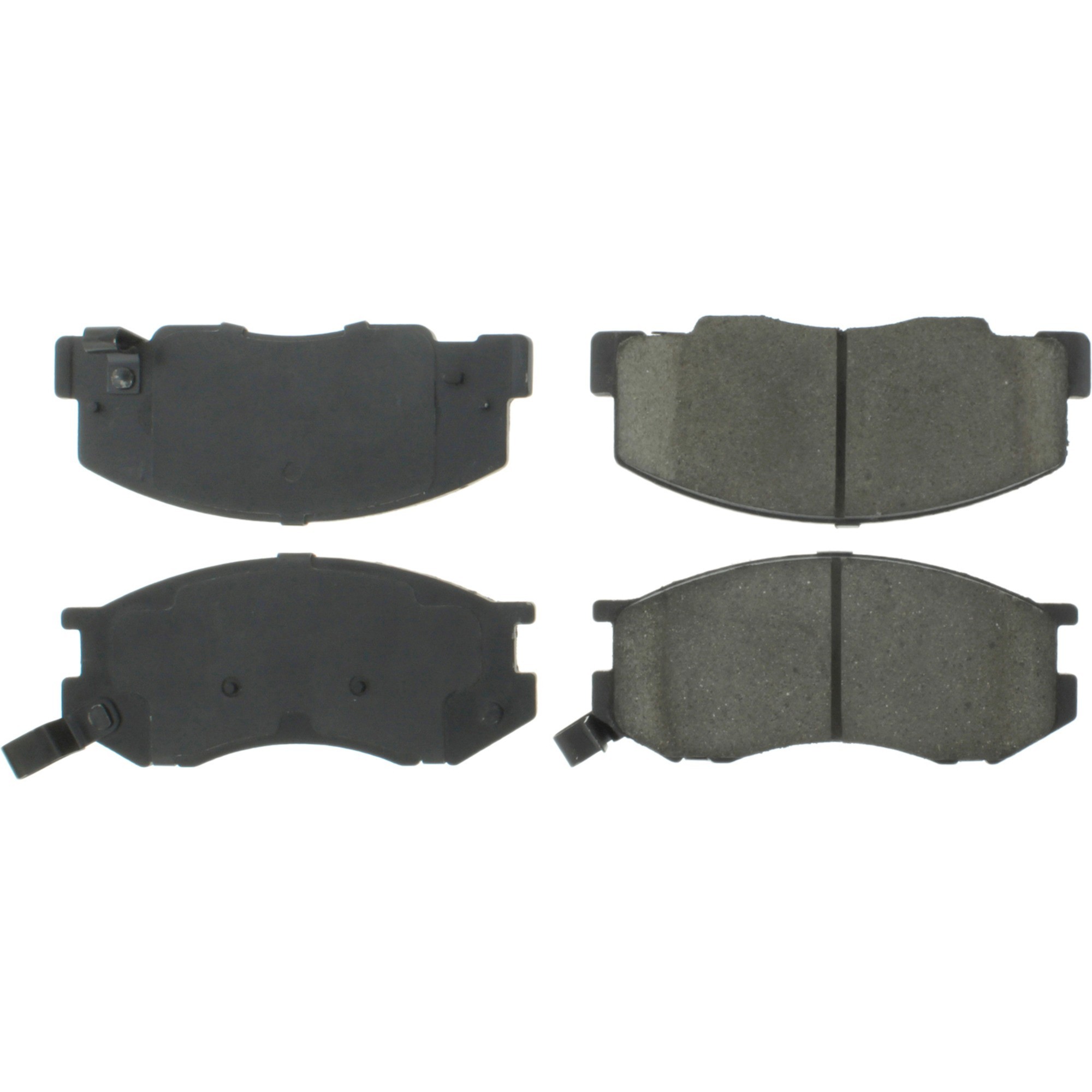 Centric Premium Ceramic Brake Pads with Shims and Hardware