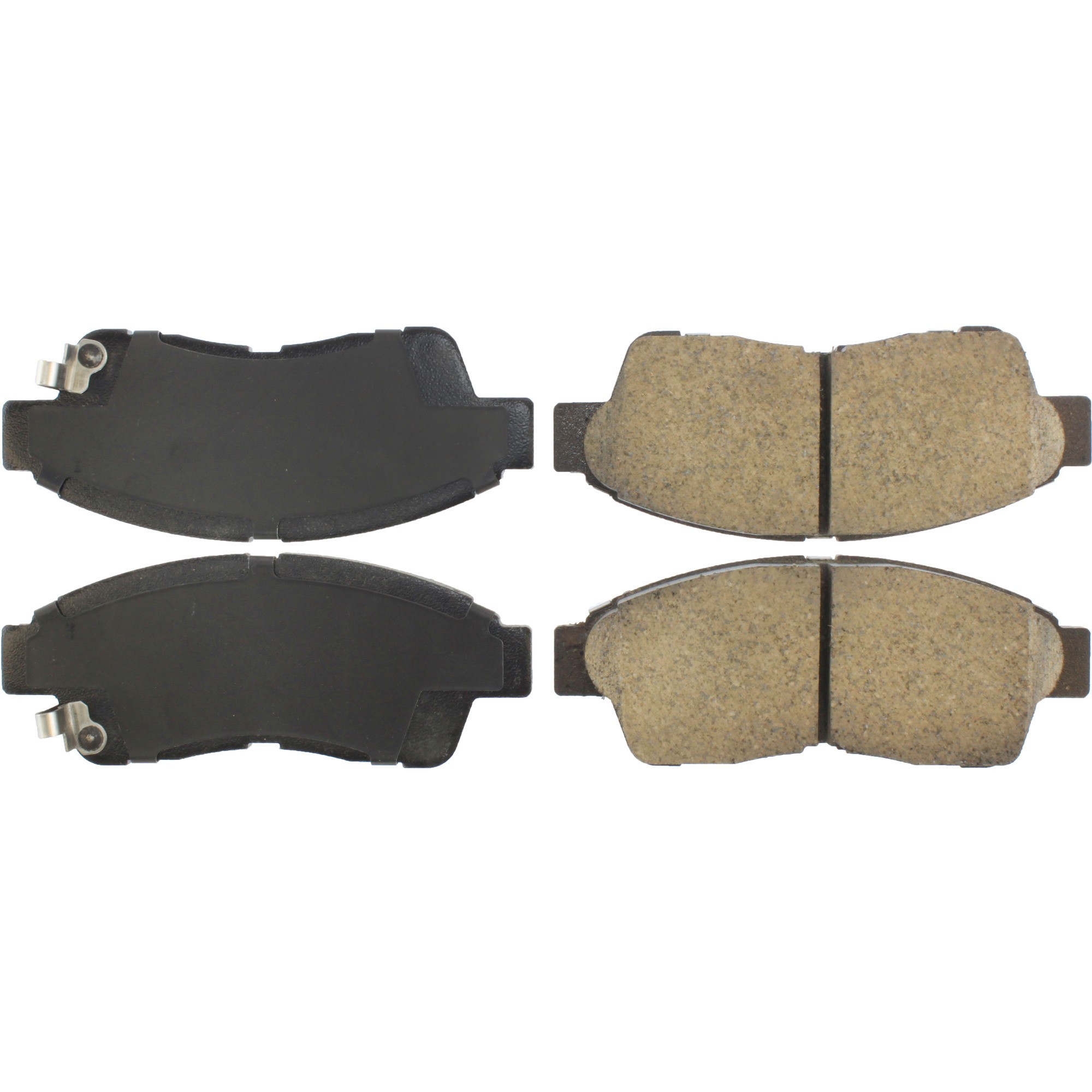 Centric Premium Ceramic Brake Pads with Shims and Hardware