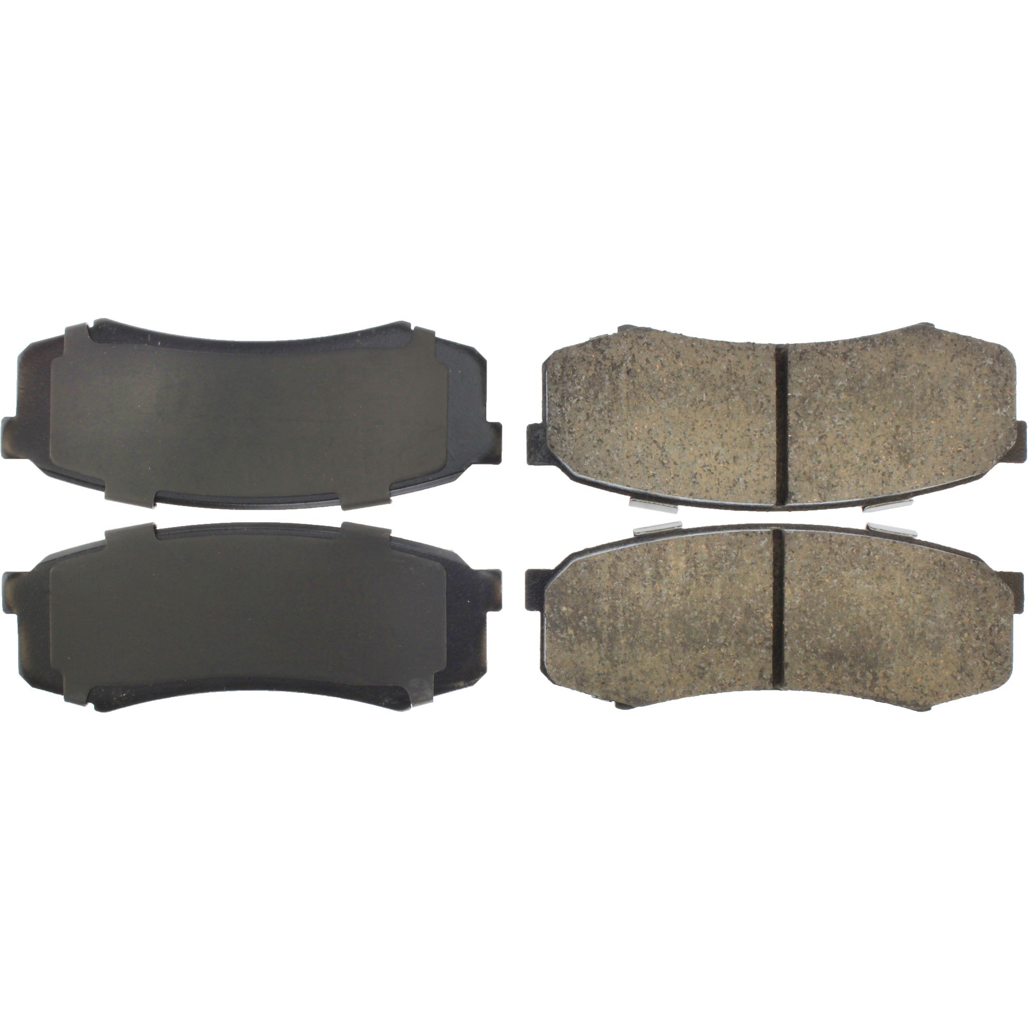 Centric Premium Ceramic Brake Pads with Shims and Hardware