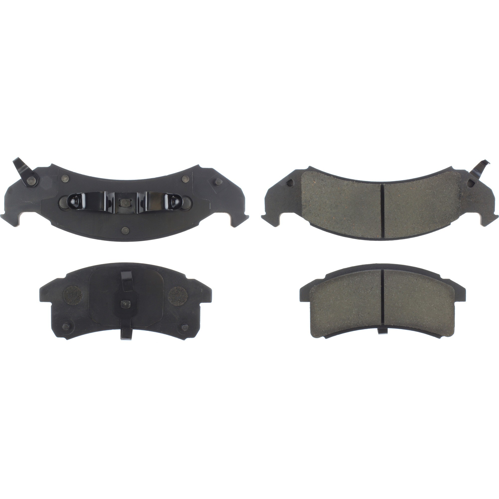 Centric Premium Ceramic Brake Pads with Shims and Hardware