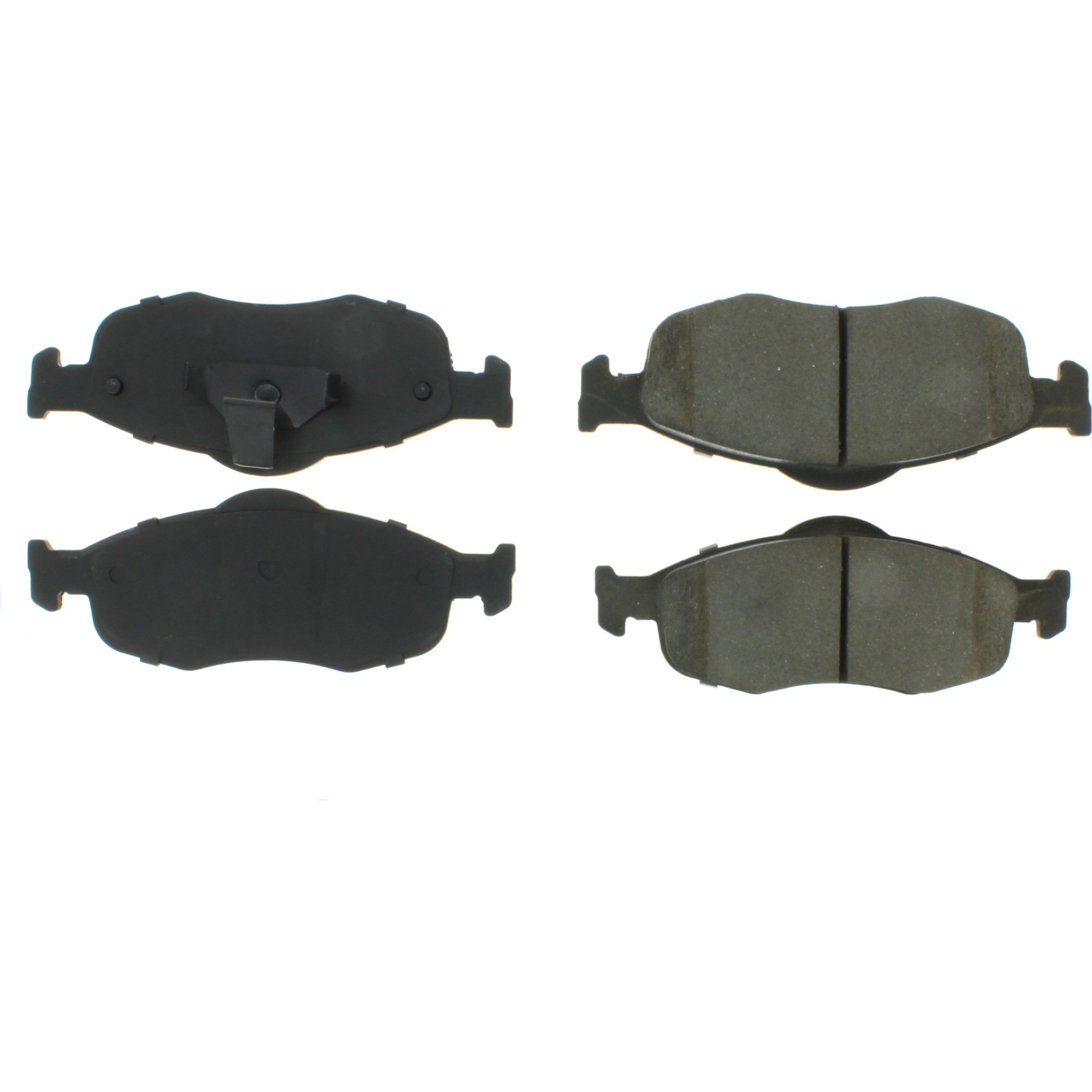 Centric Premium Ceramic Brake Pads with Shims and Hardware