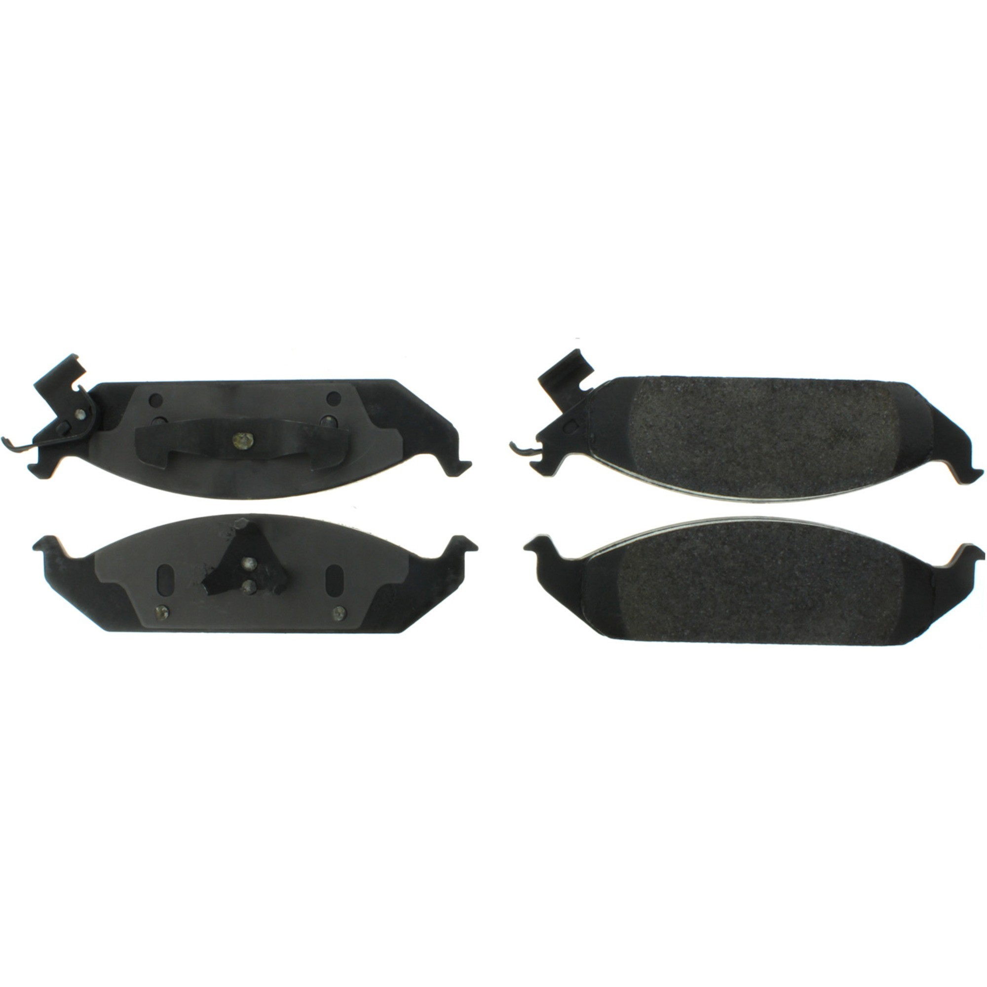 Centric Premium Ceramic Brake Pads with Shims and Hardware