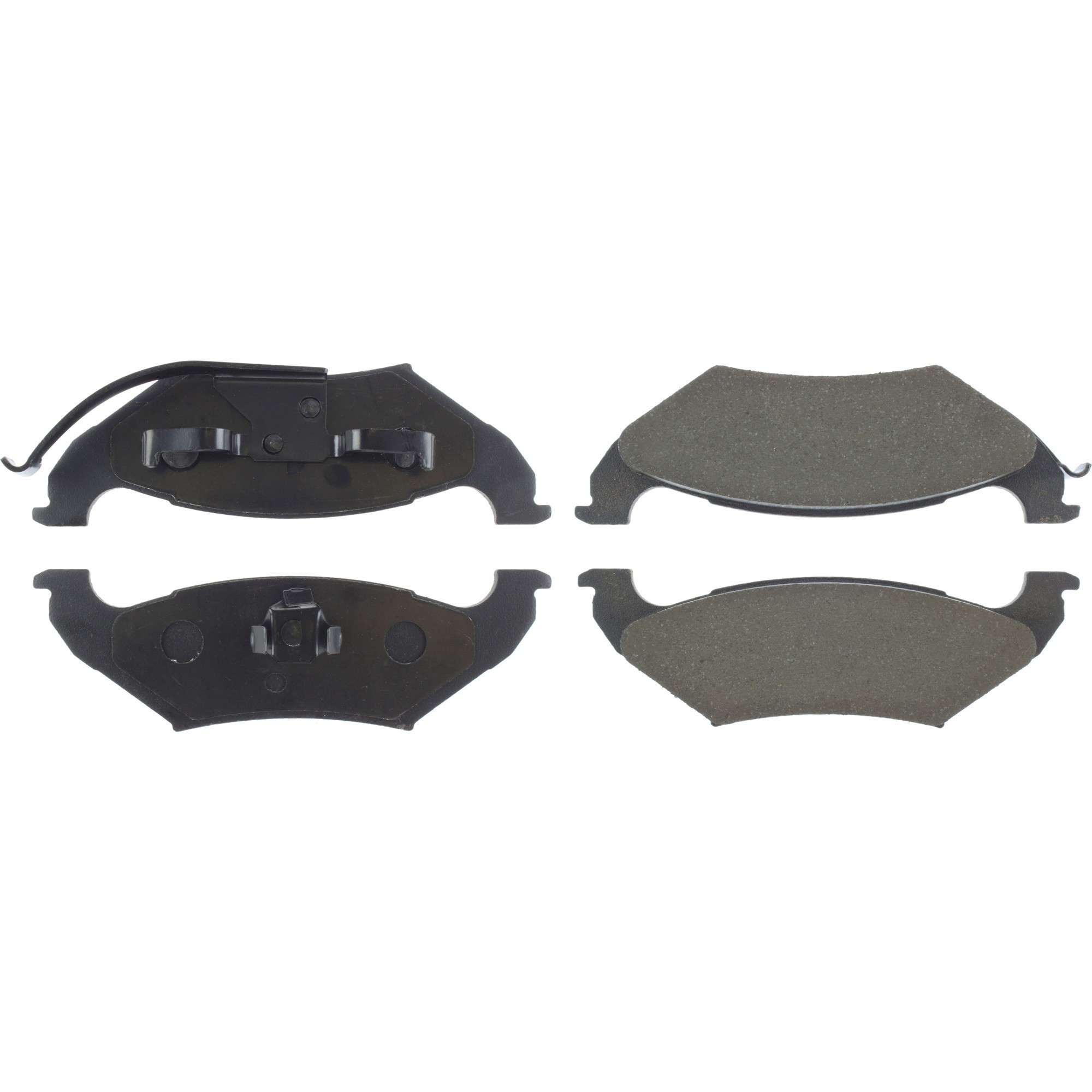 Centric Premium Ceramic Brake Pads with Shims and Hardware