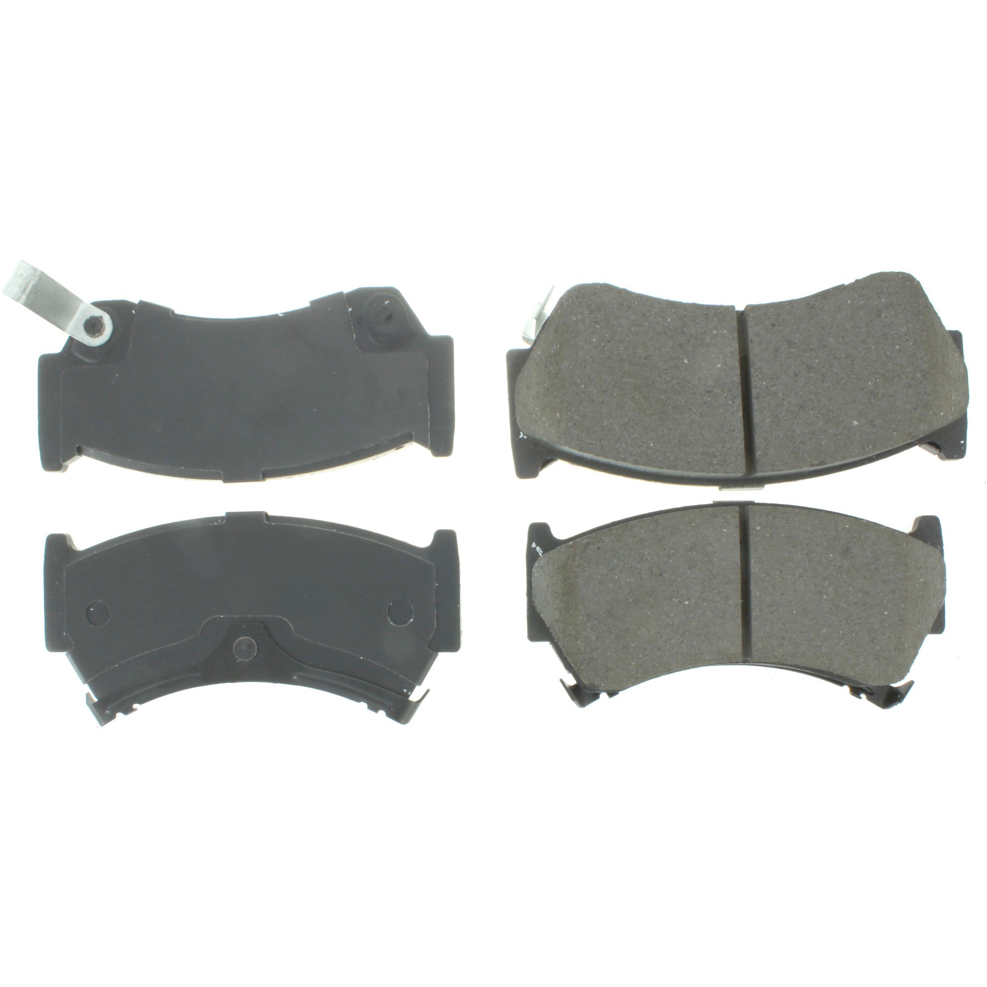 Centric Premium Ceramic Brake Pads with Shims and Hardware