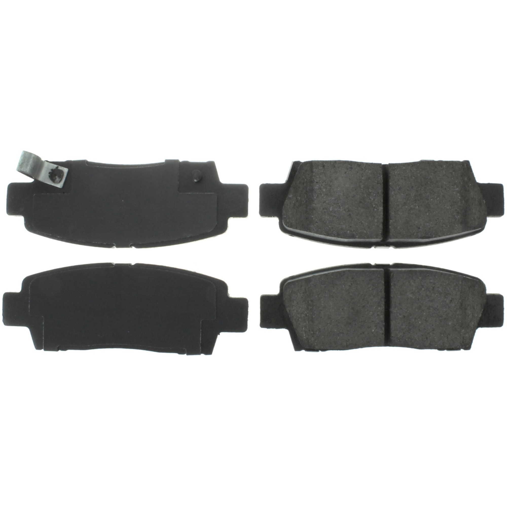 Centric Premium Ceramic Brake Pads with Shims and Hardware
