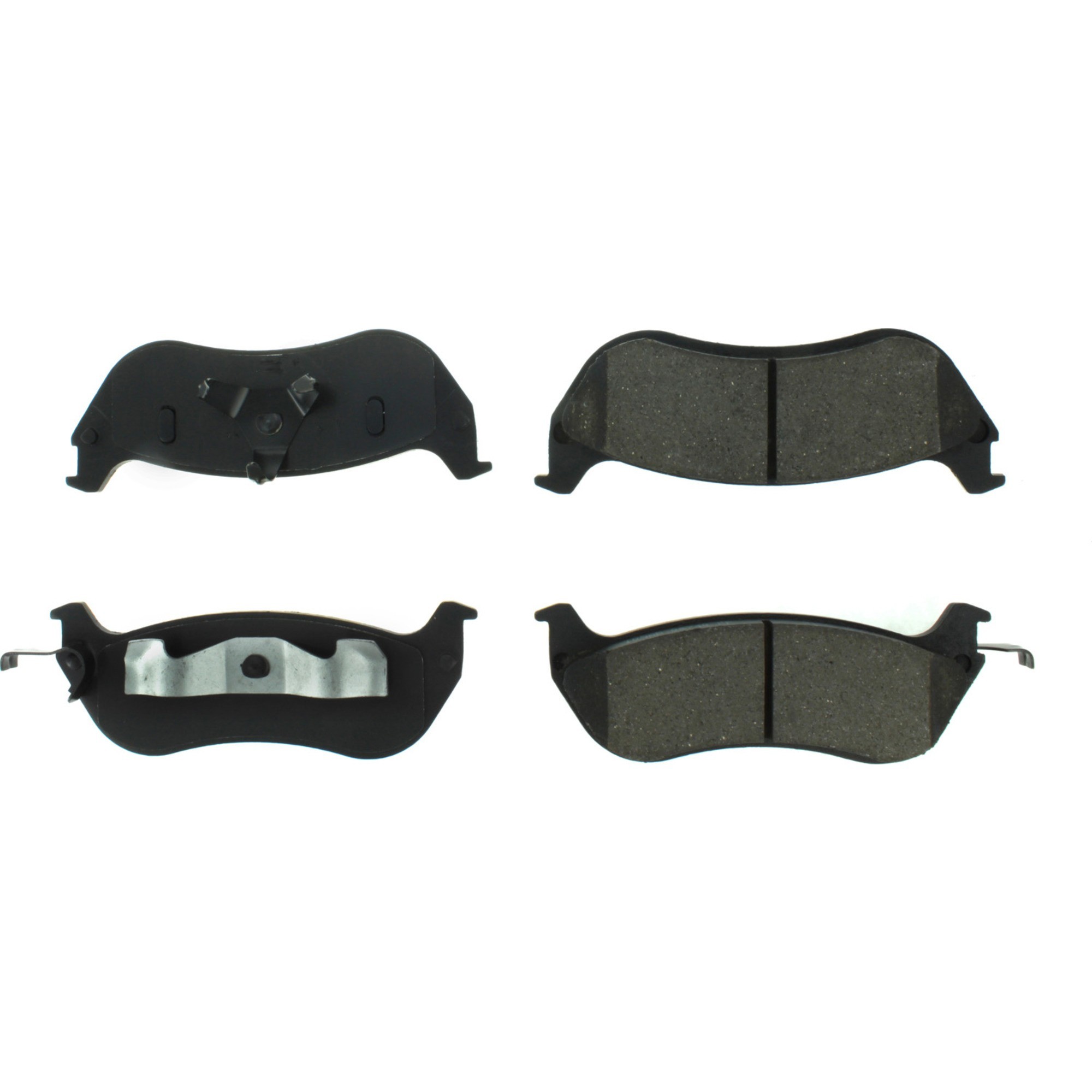 Centric Premium Ceramic Brake Pads with Shims and Hardware