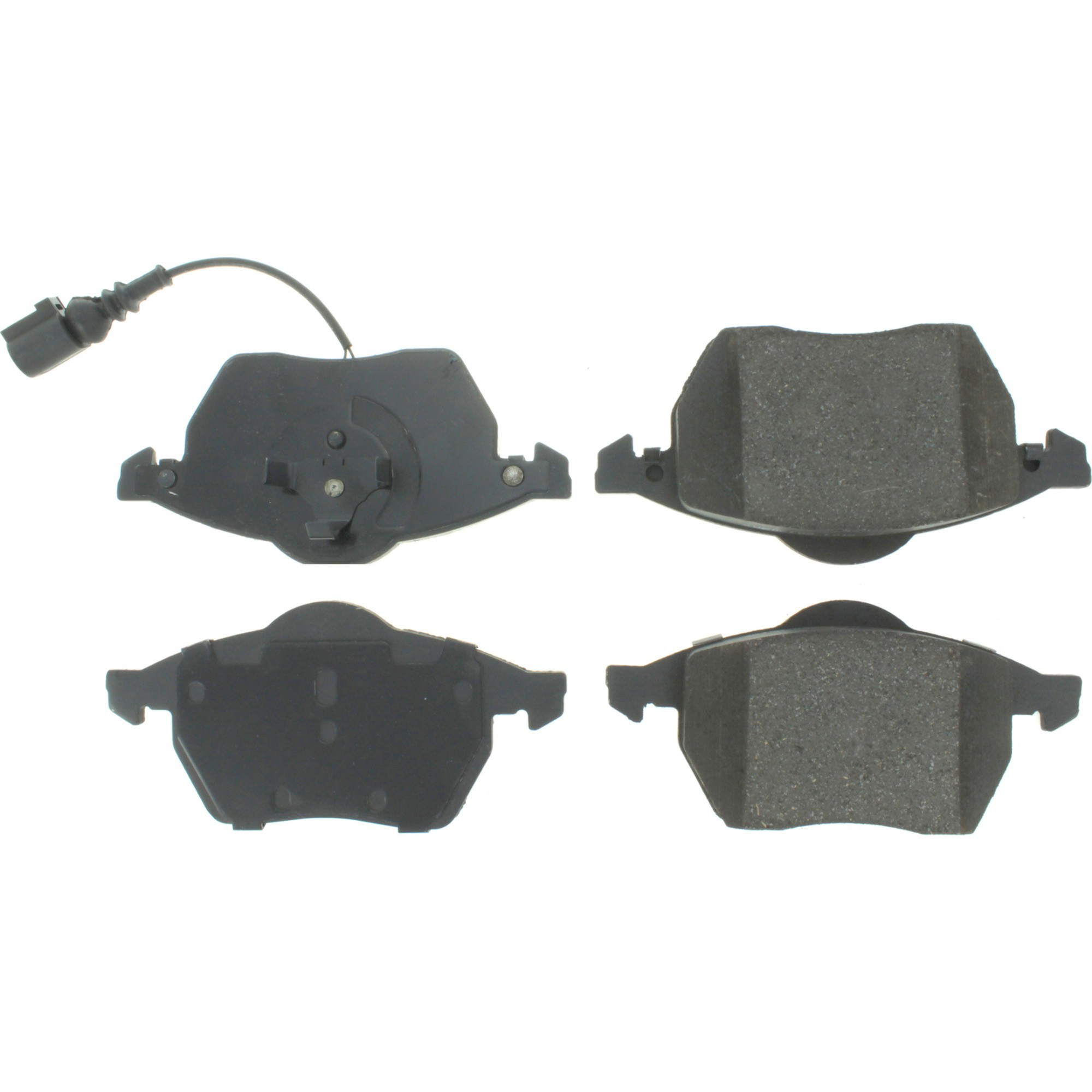 Centric Premium Ceramic Brake Pads with Shims and Hardware