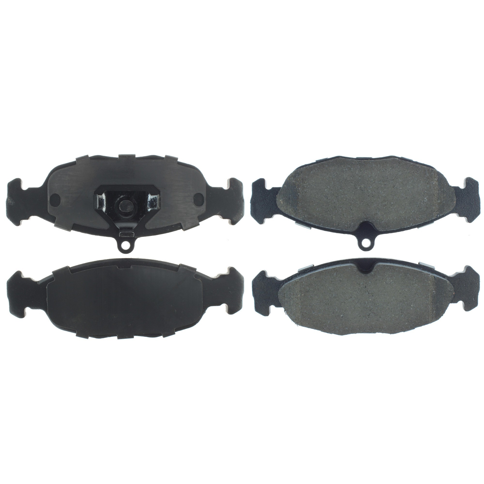 Centric Premium Ceramic Brake Pads with Shims and Hardware