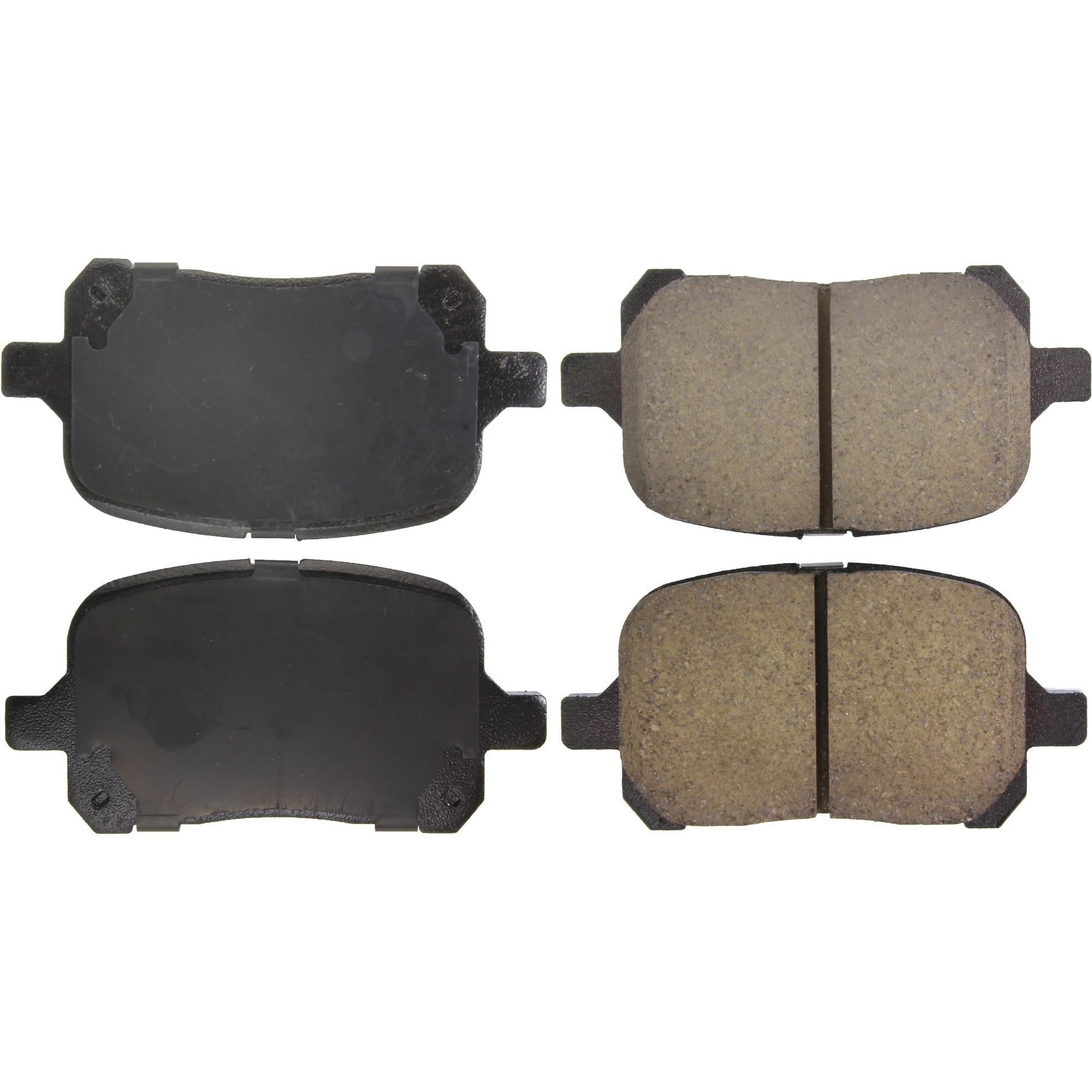 Centric Premium Ceramic Brake Pads with Shims and Hardware