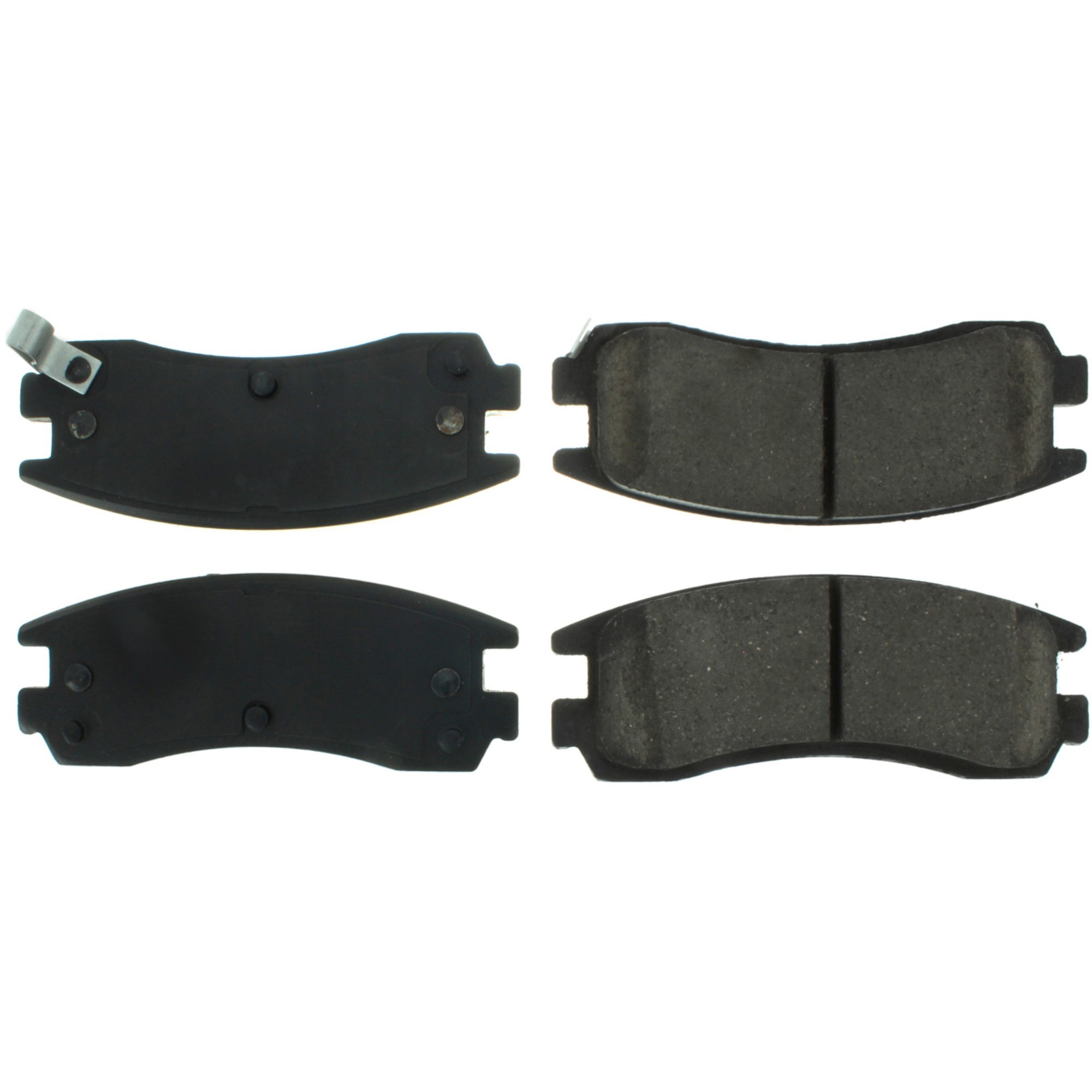 Centric Premium Ceramic Brake Pads with Shims and Hardware