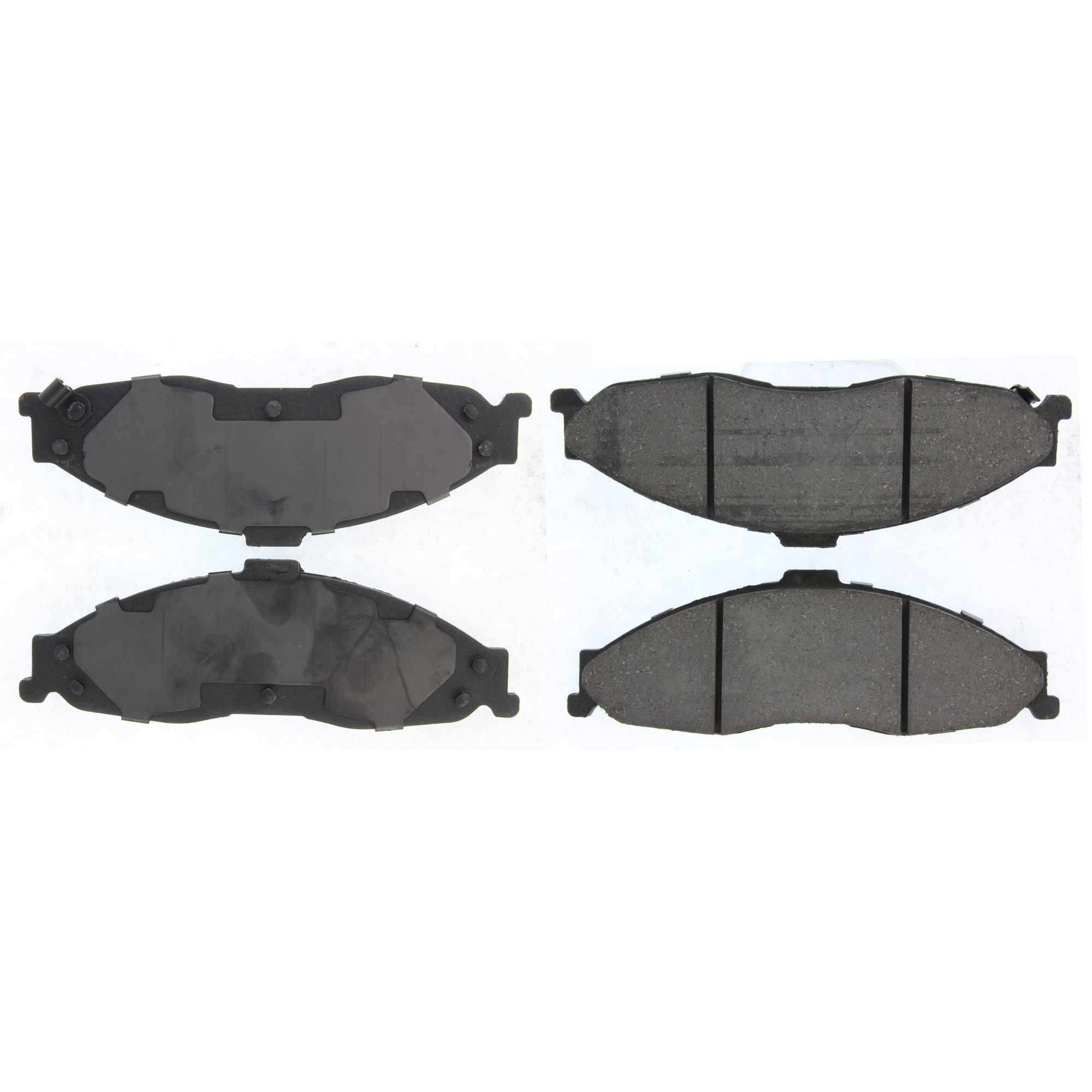 Centric Premium Ceramic Brake Pads with Shims and Hardware
