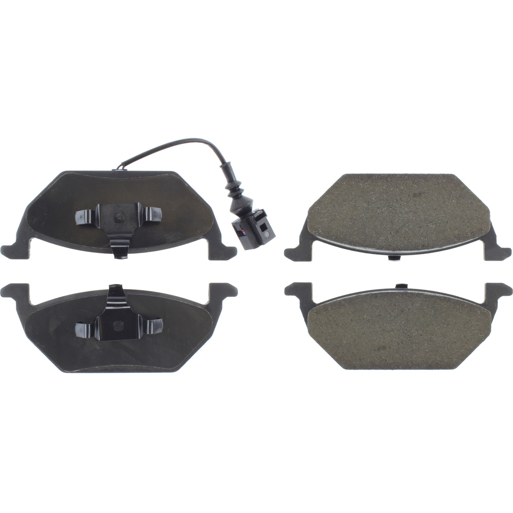 Centric Premium Ceramic Brake Pads with Shims and Hardware