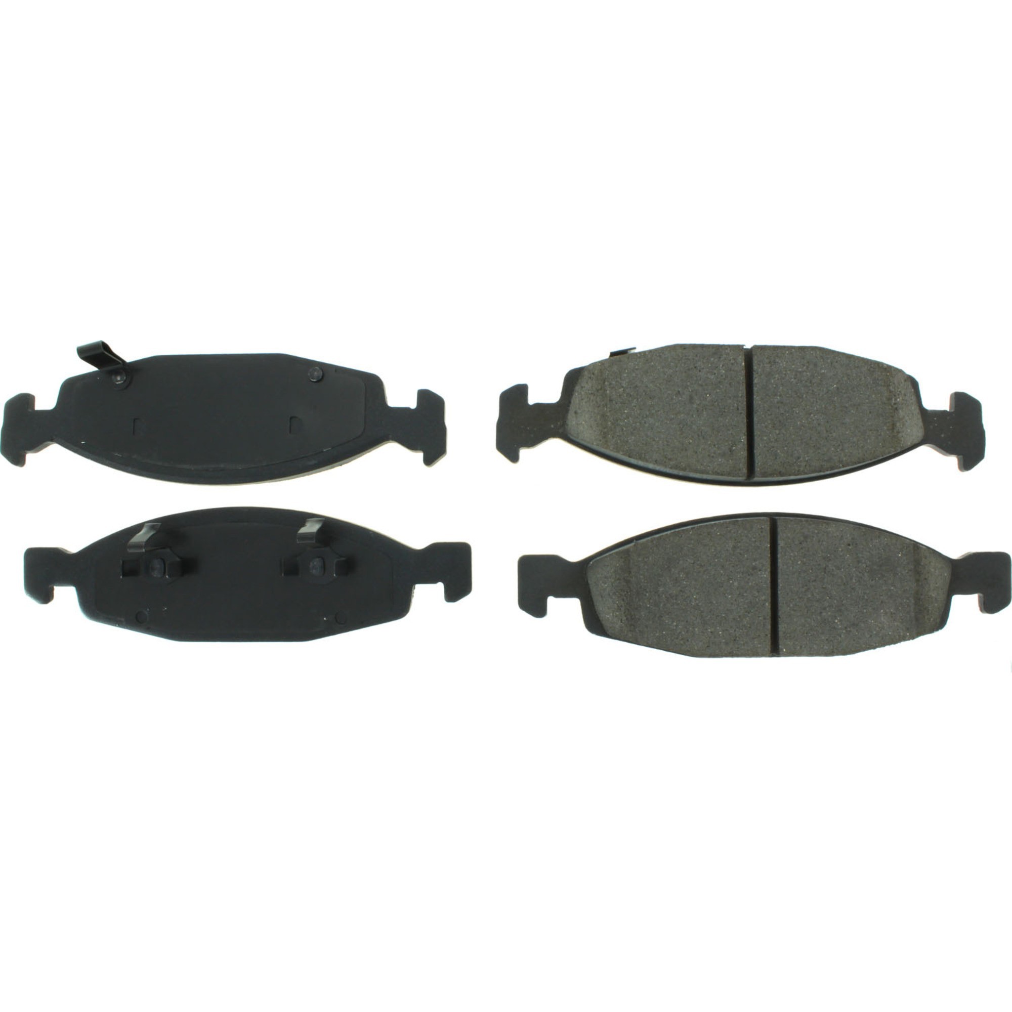 Centric Premium Ceramic Brake Pads with Shims and Hardware