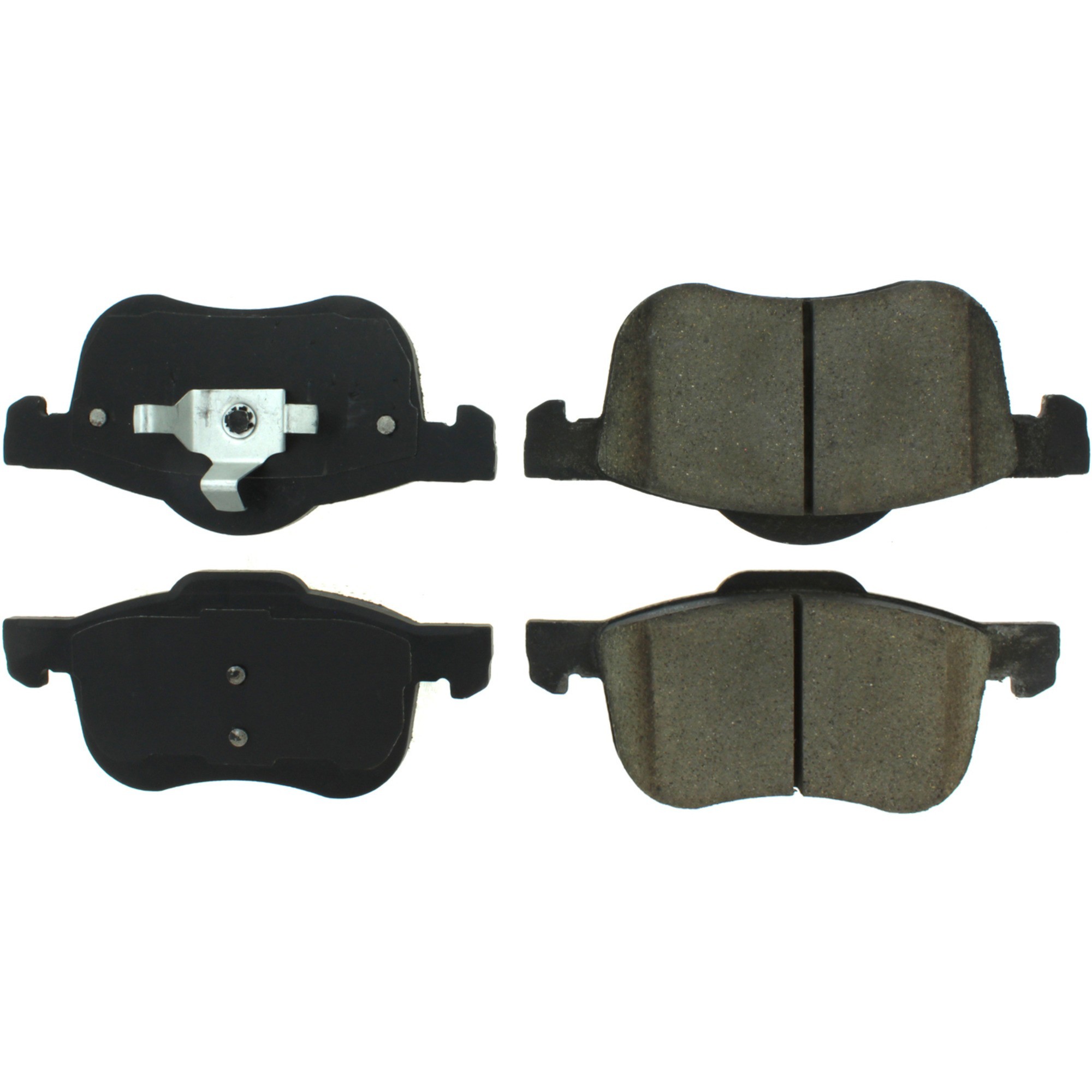 Centric Premium Ceramic Brake Pads with Shims and Hardware
