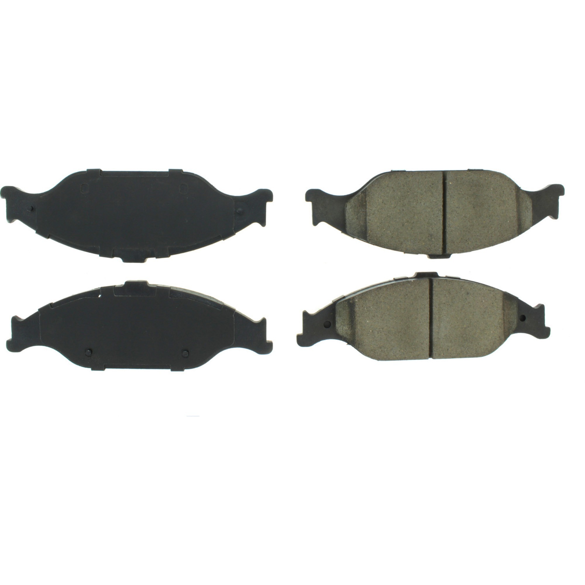 Centric Premium Ceramic Brake Pads with Shims and Hardware