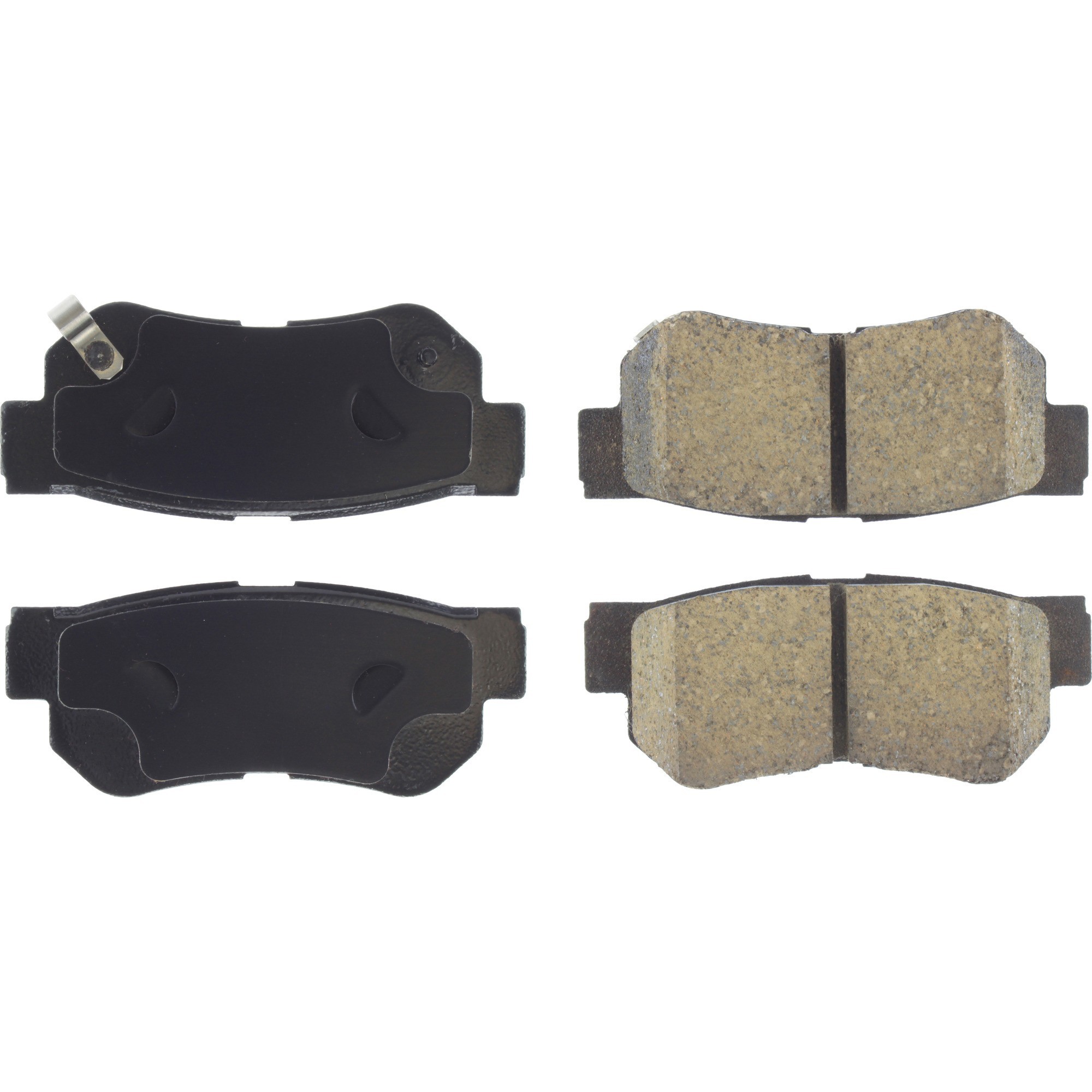 Centric Premium Ceramic Brake Pads with Shims and Hardware